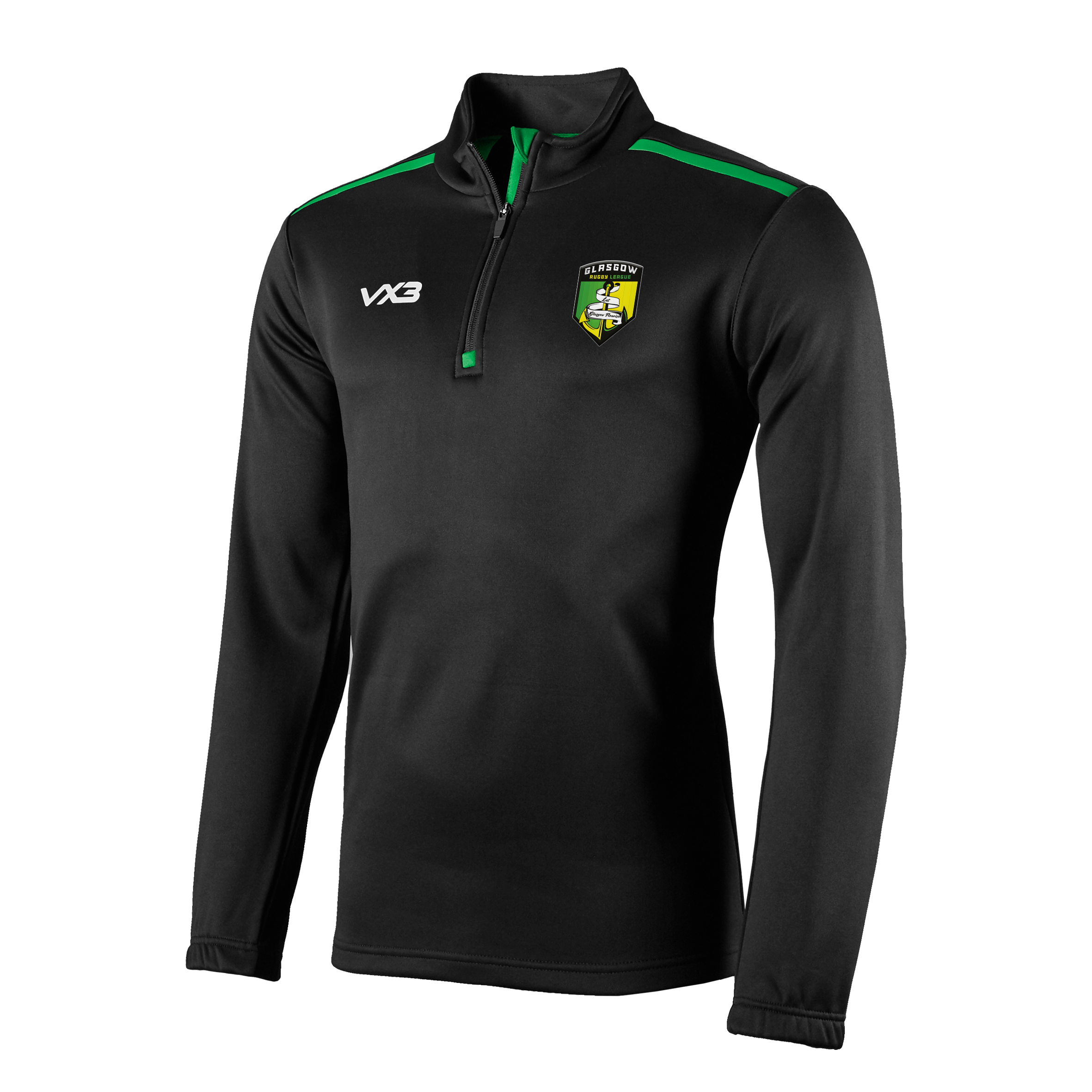 Glasgow Rugby League Fortis Half Zip Sweat