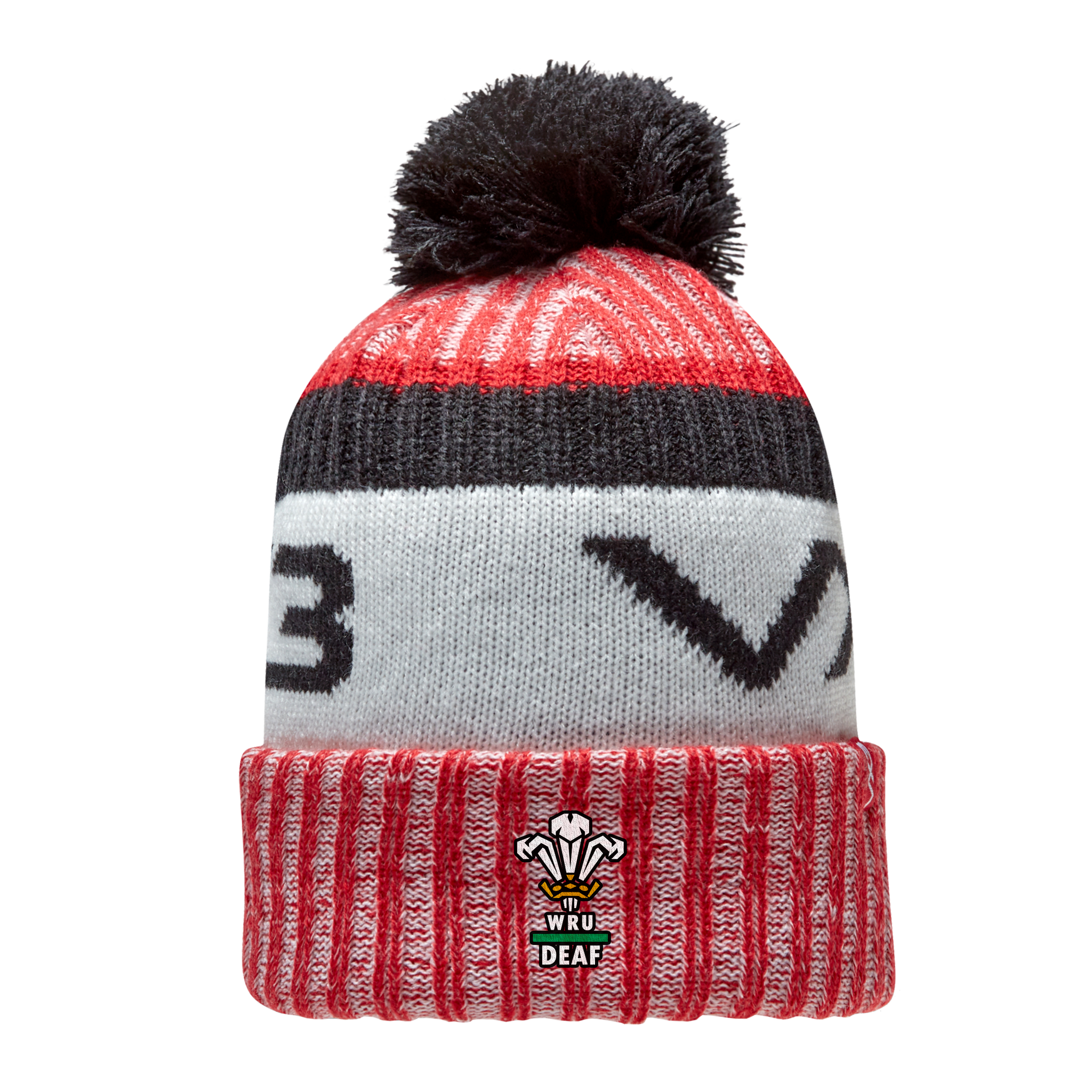 Welsh top bobble hat