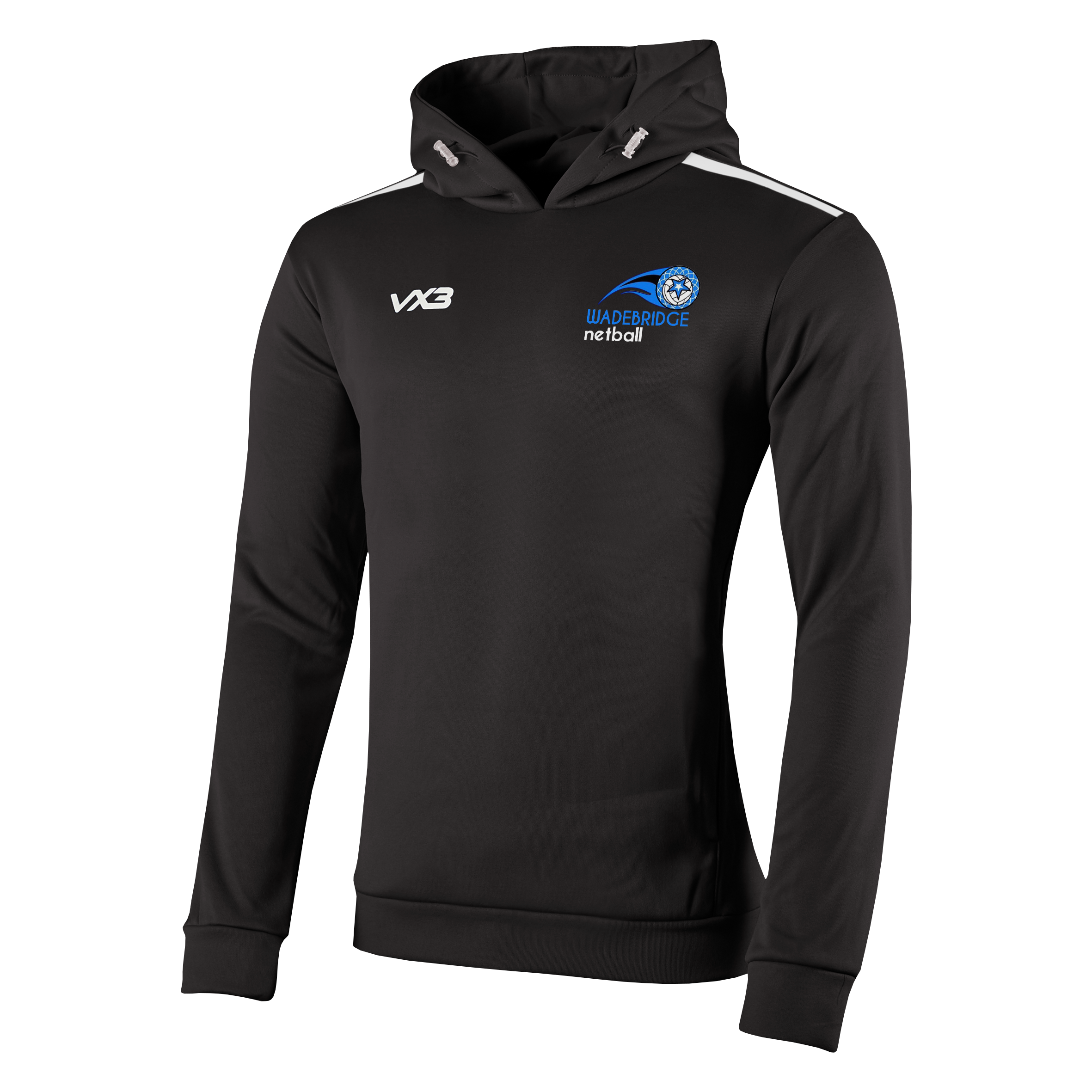 Wadebridge Netball Club Fortis Youth Hoodie - Black