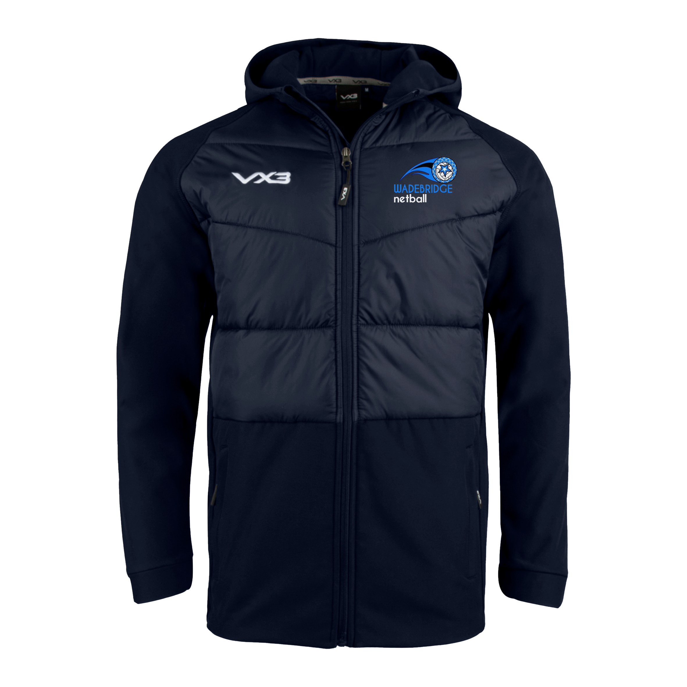 Wadebridge Netball Club Tempest Hybrid Jacket