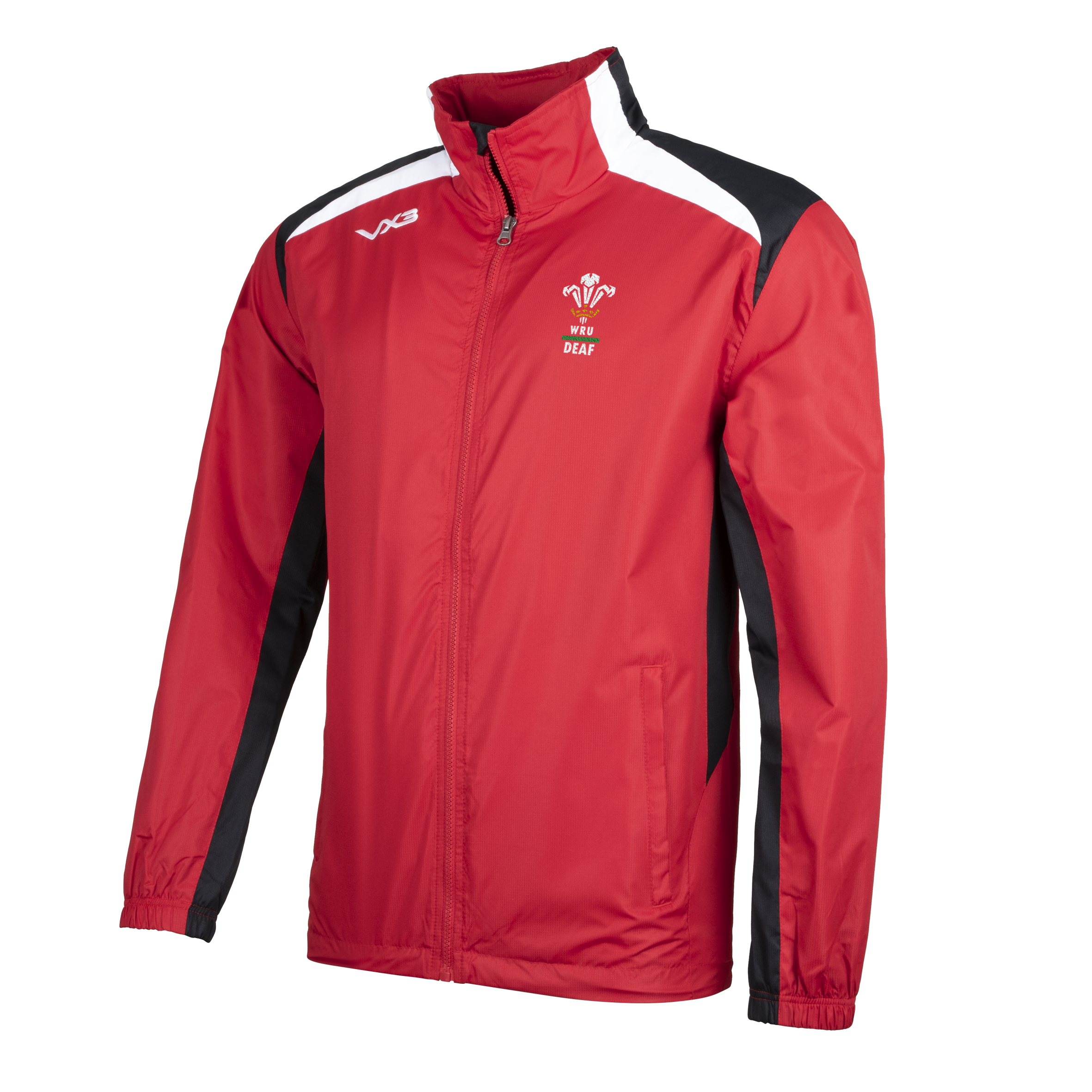 Wales Deaf Rugby Union Novus Youth Full Zip Jacket