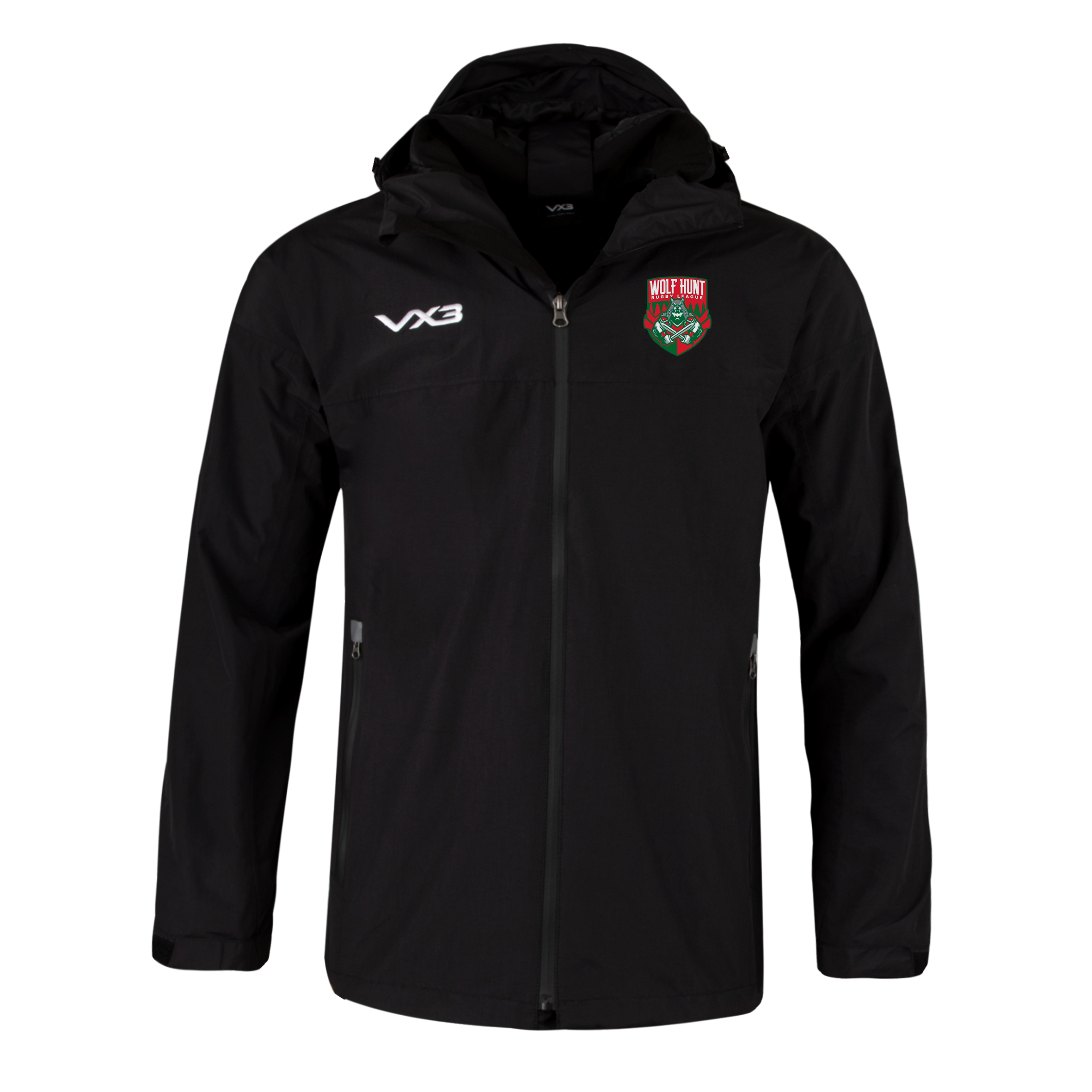 Wolf Hunt Rugby League Protego Waterproof Jacket – VX3