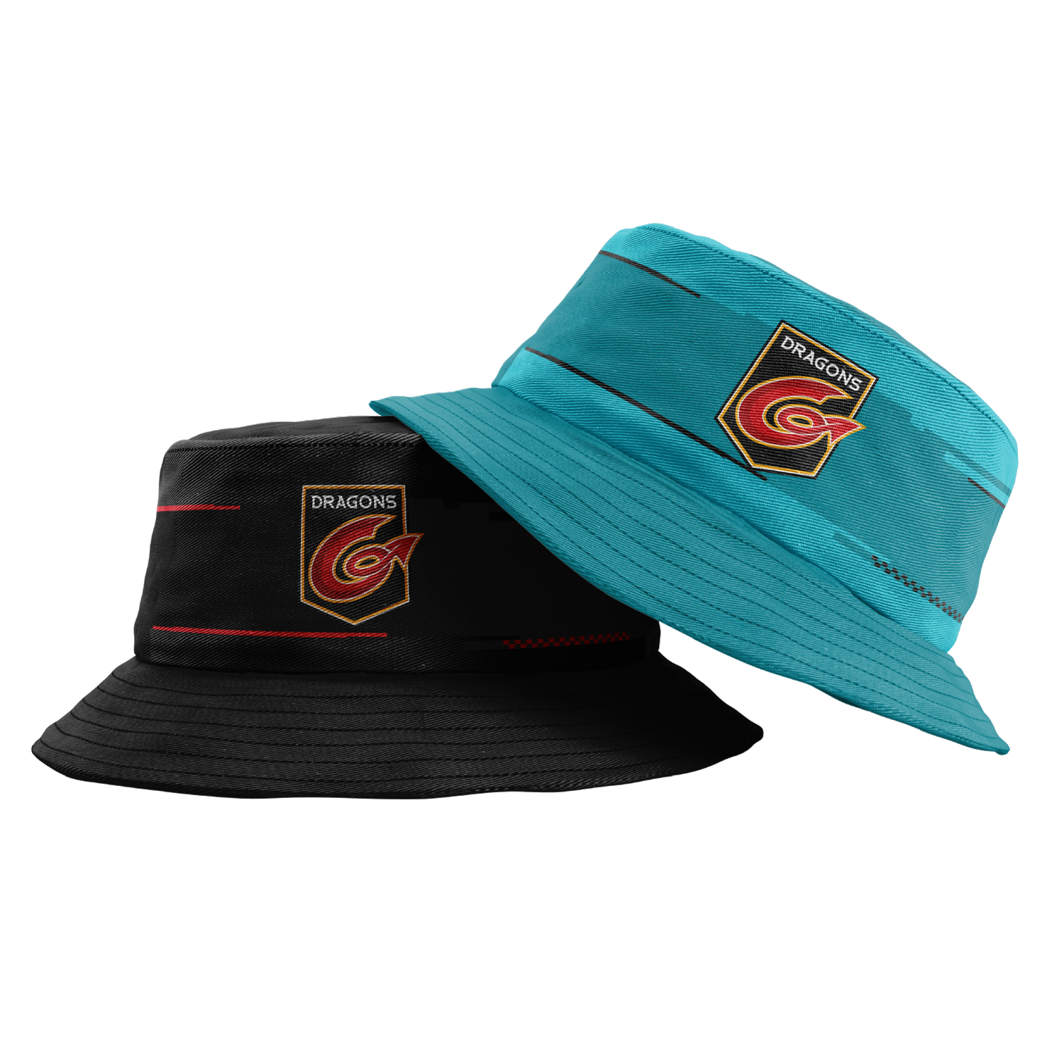 Dragons Rugby Reversible Bucket Hat