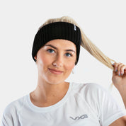 Knitted Headband Black