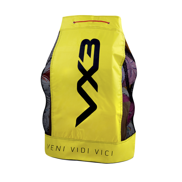 Mesh Ball Carrier Yellow
