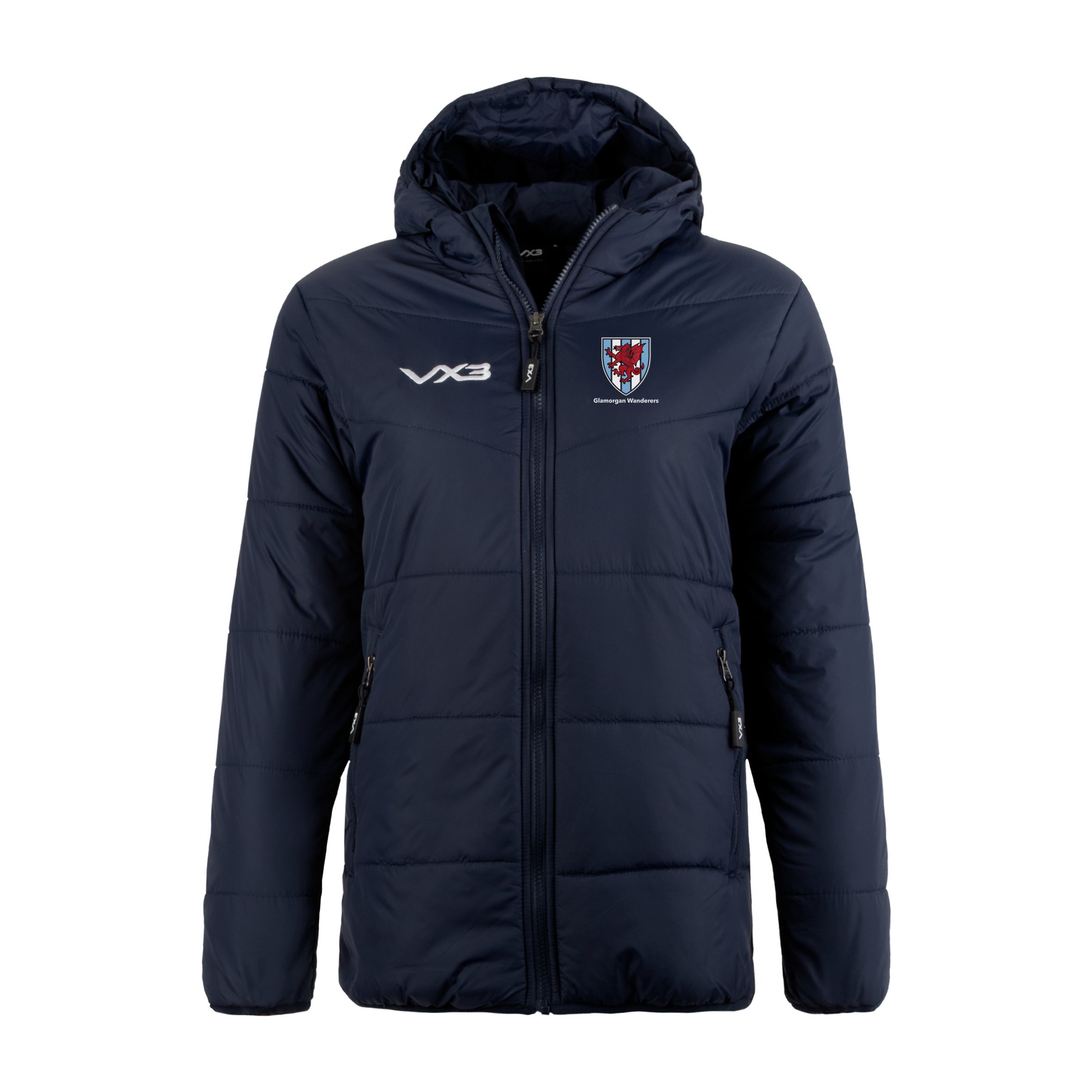 Glamorgan Wanderers RFC Lorica Quilted Jacket Ladies