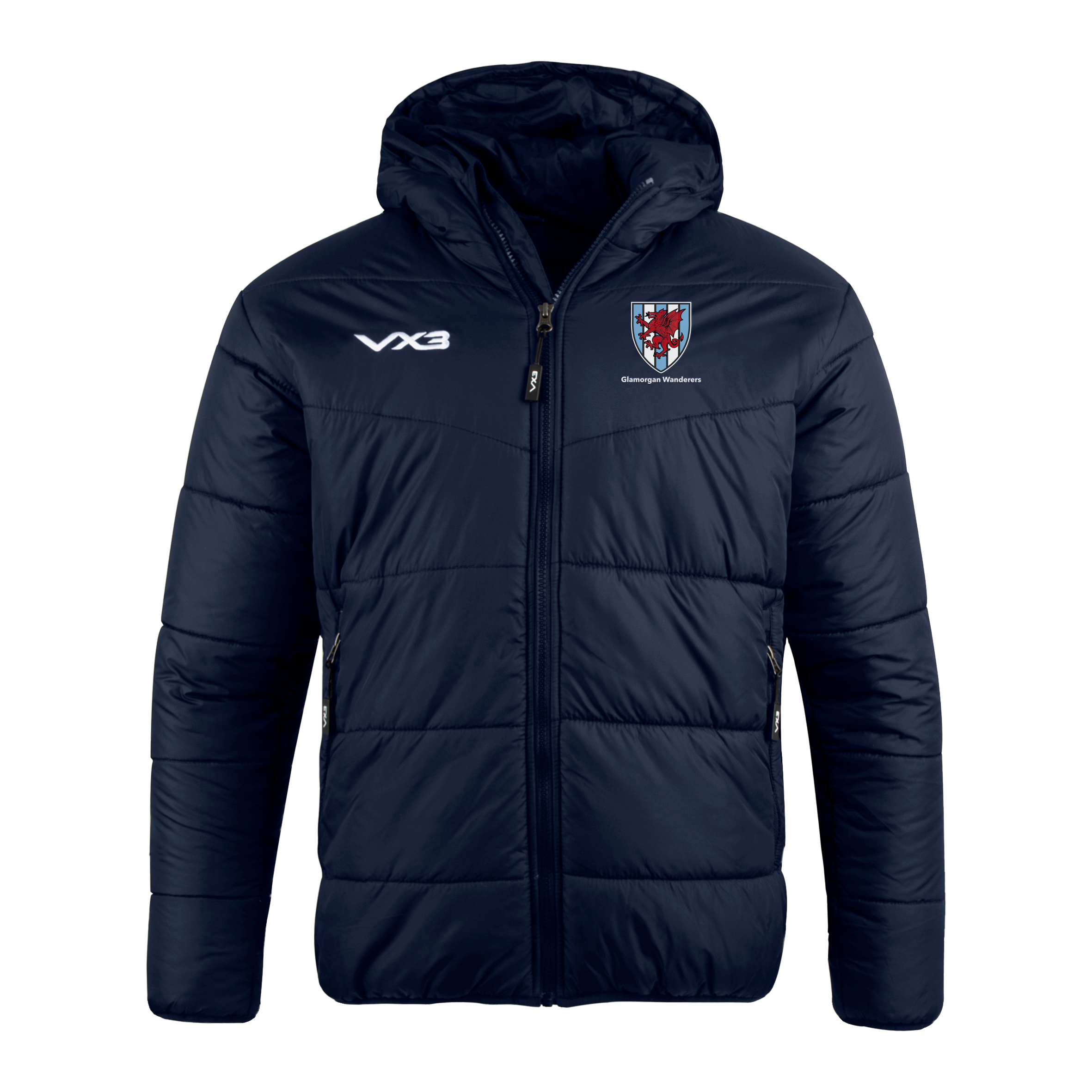 Glamorgan Wanderers RFC Lorica Quilted Jacket