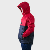 Omega Windbreaker Red/Charcoal