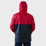 Omega Windbreaker Red/Charcoal