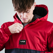 Omega Windbreaker Red/Charcoal