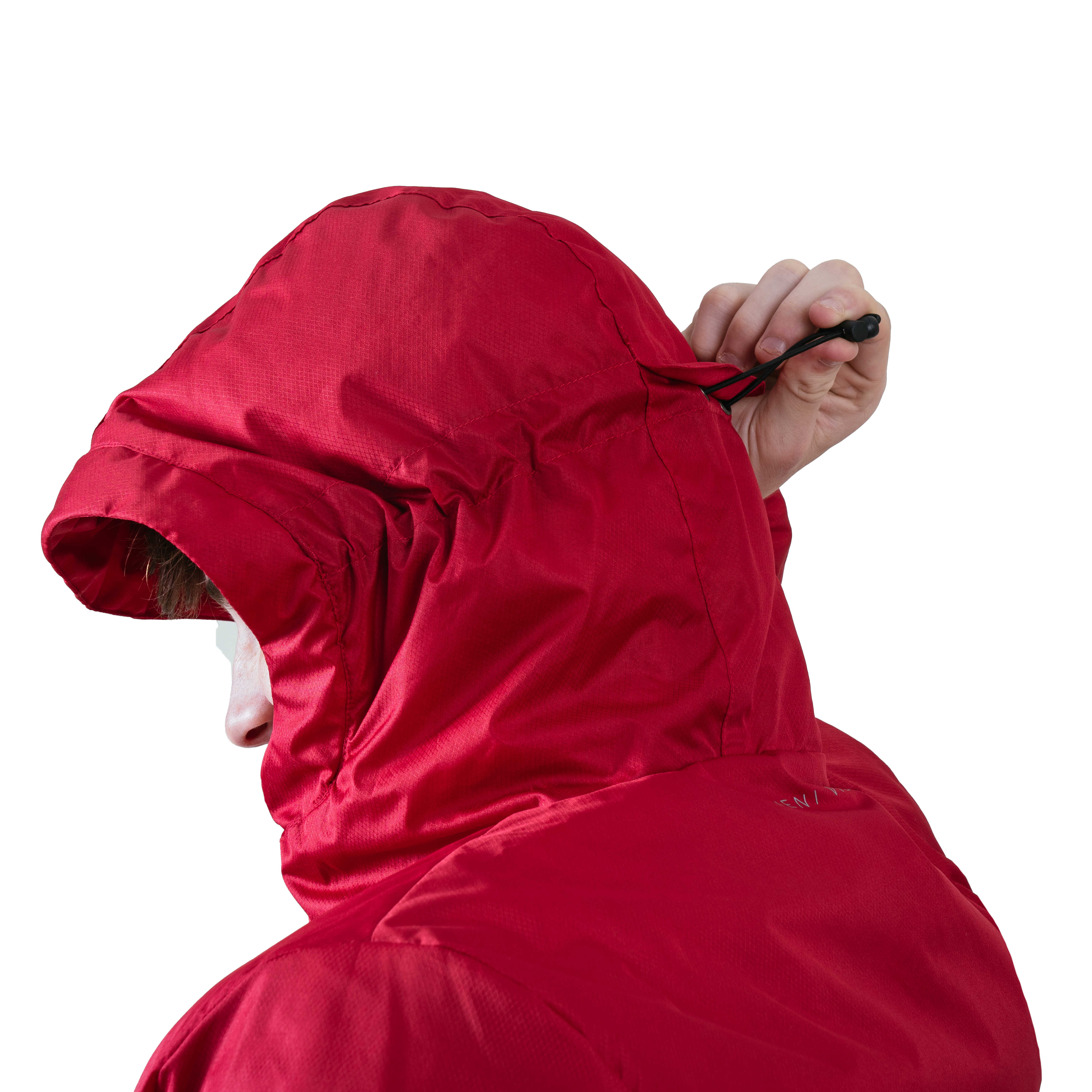 Omega Windbreaker Red/Charcoal