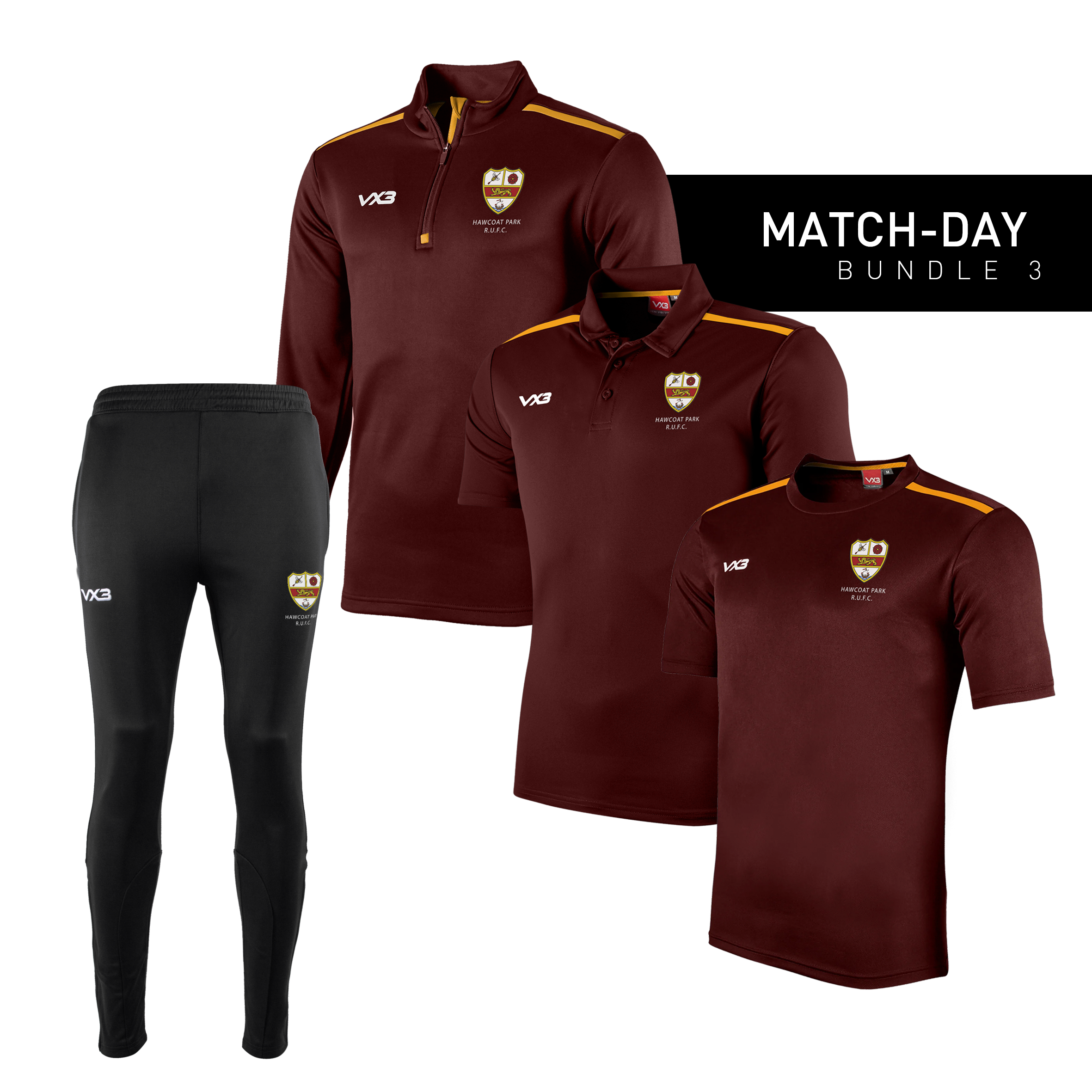 Hawcoat Park RUFC Match-Day Bundle 3