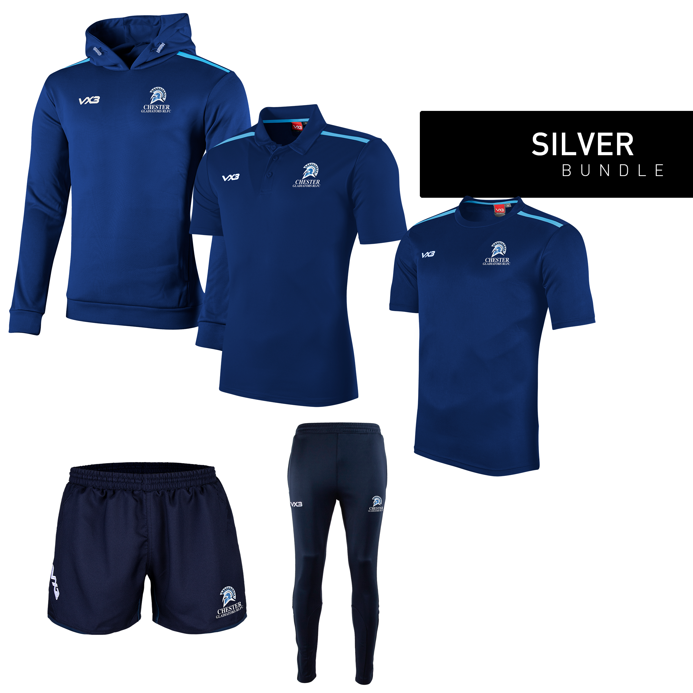 Chester Gladiators RLFC Silver Bundle