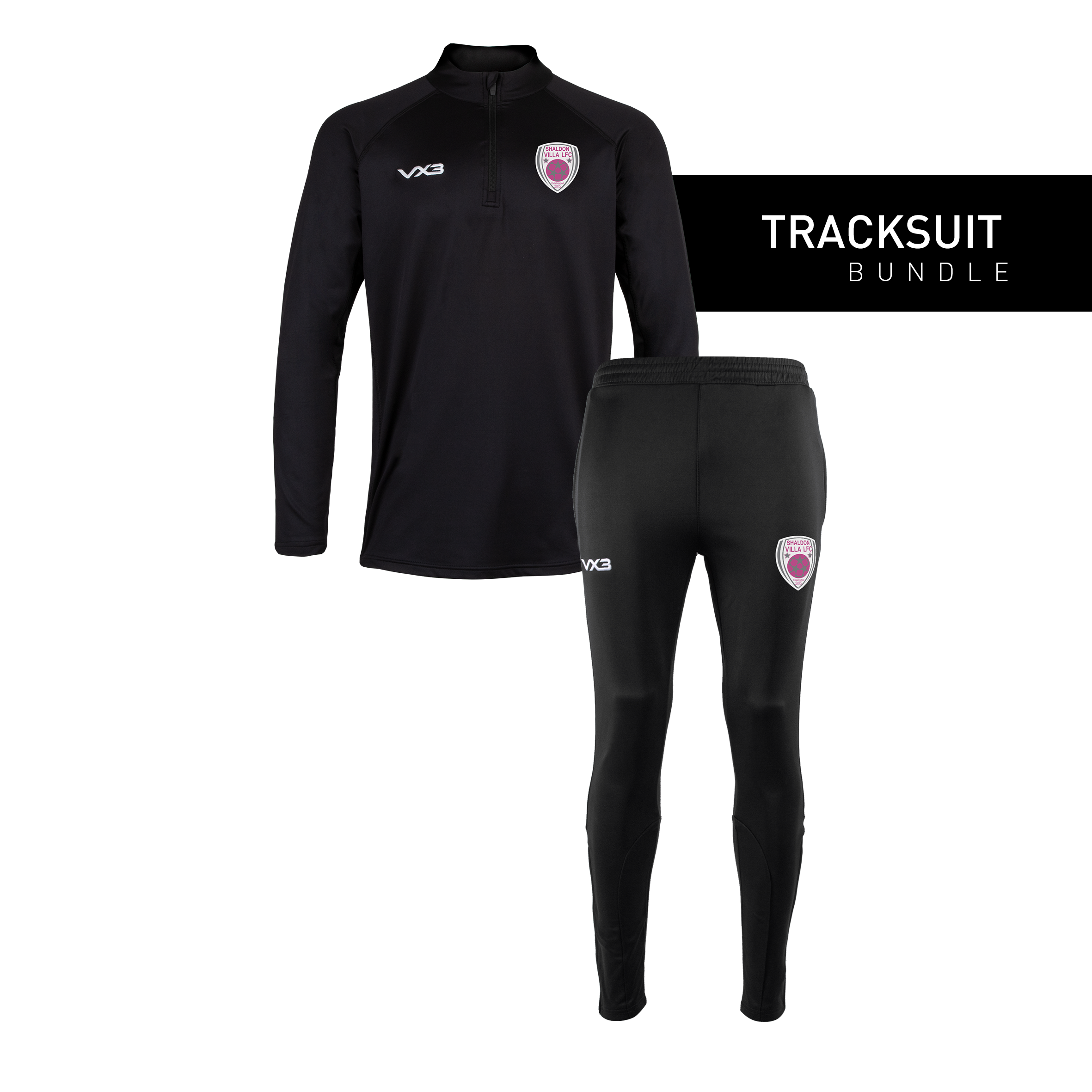 Shaldon Villa Ladies FC Tracksuit Bundle