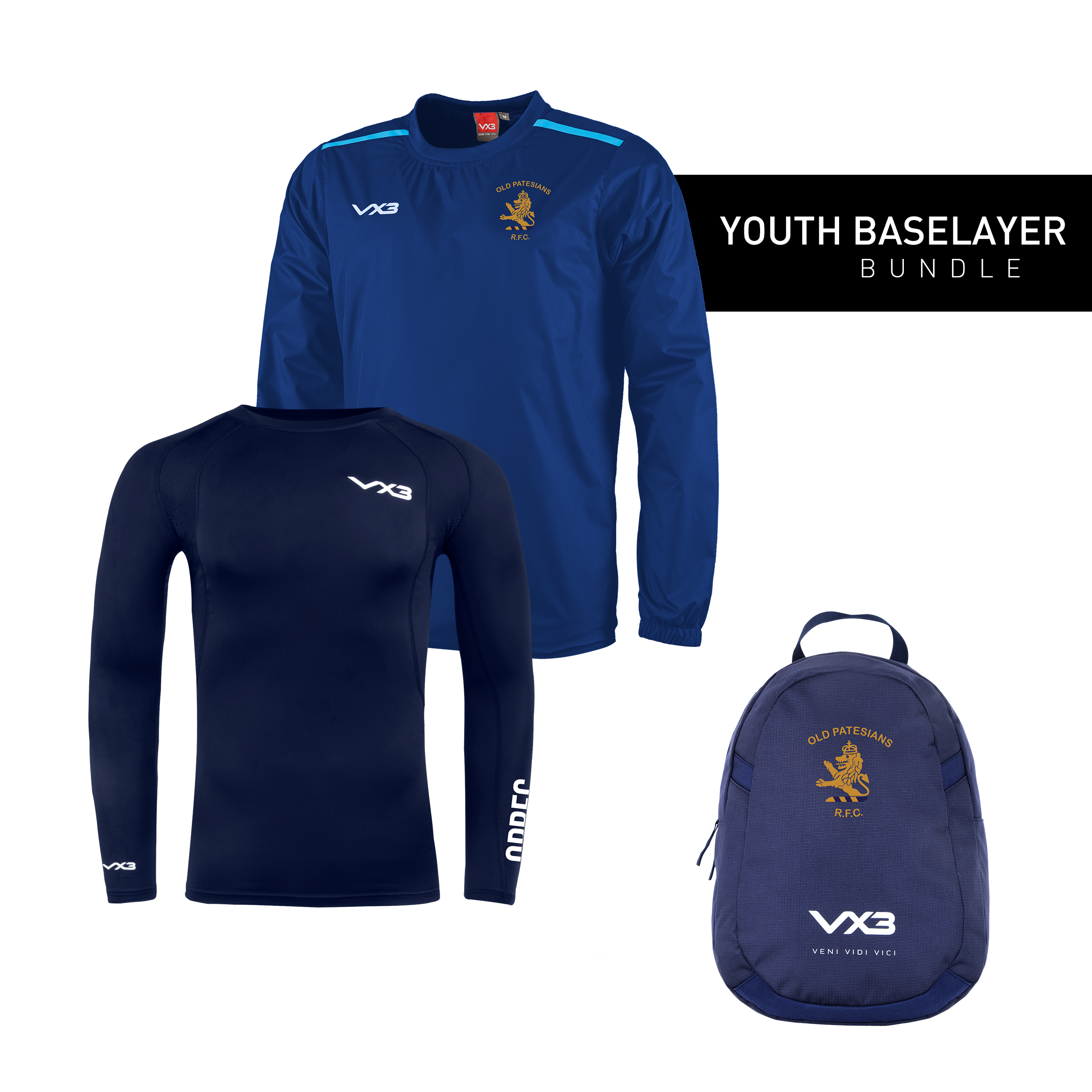 Old Patesians RFC Youth Baselayer Bundle