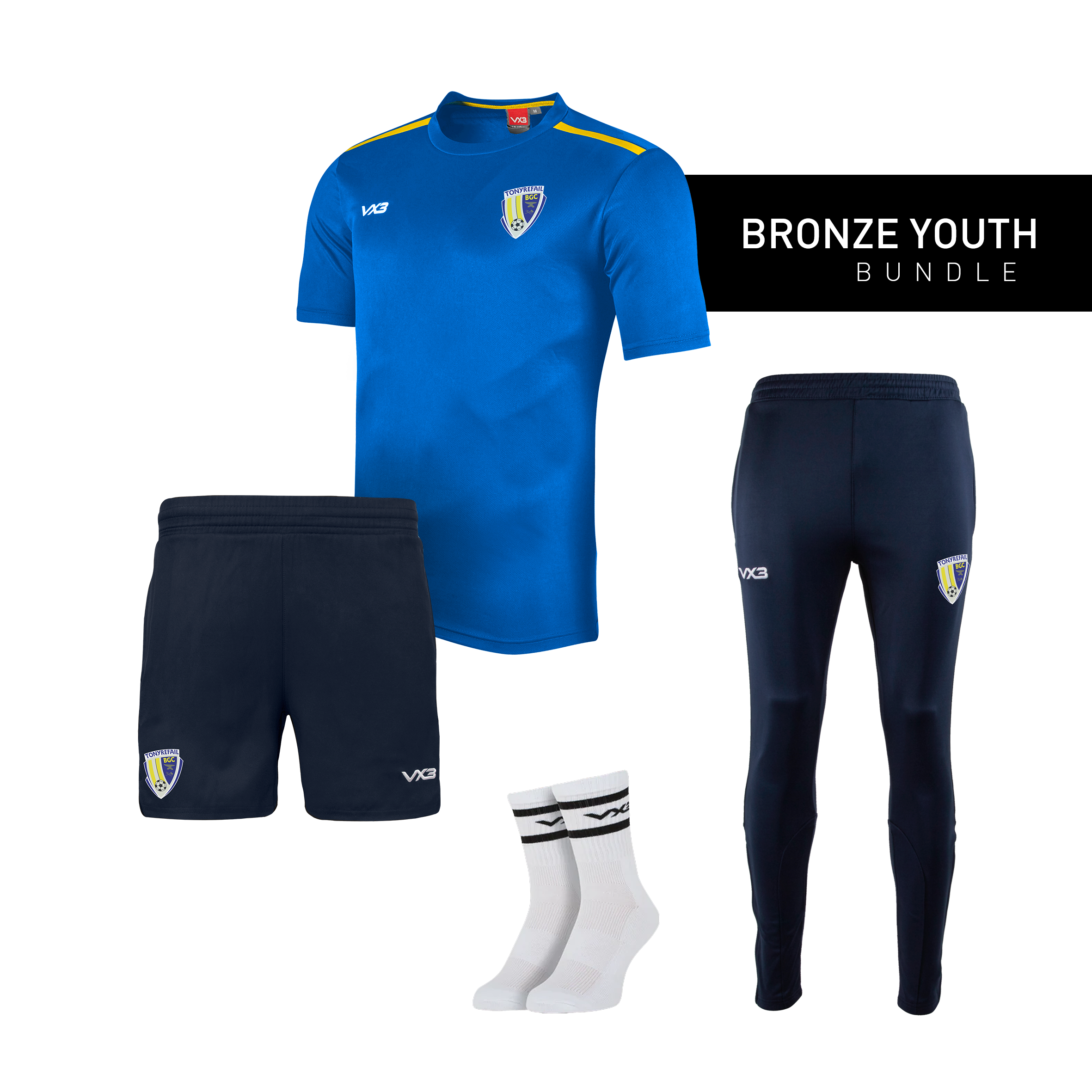Tonyrefail BGC FC Bronze Youth Bundle