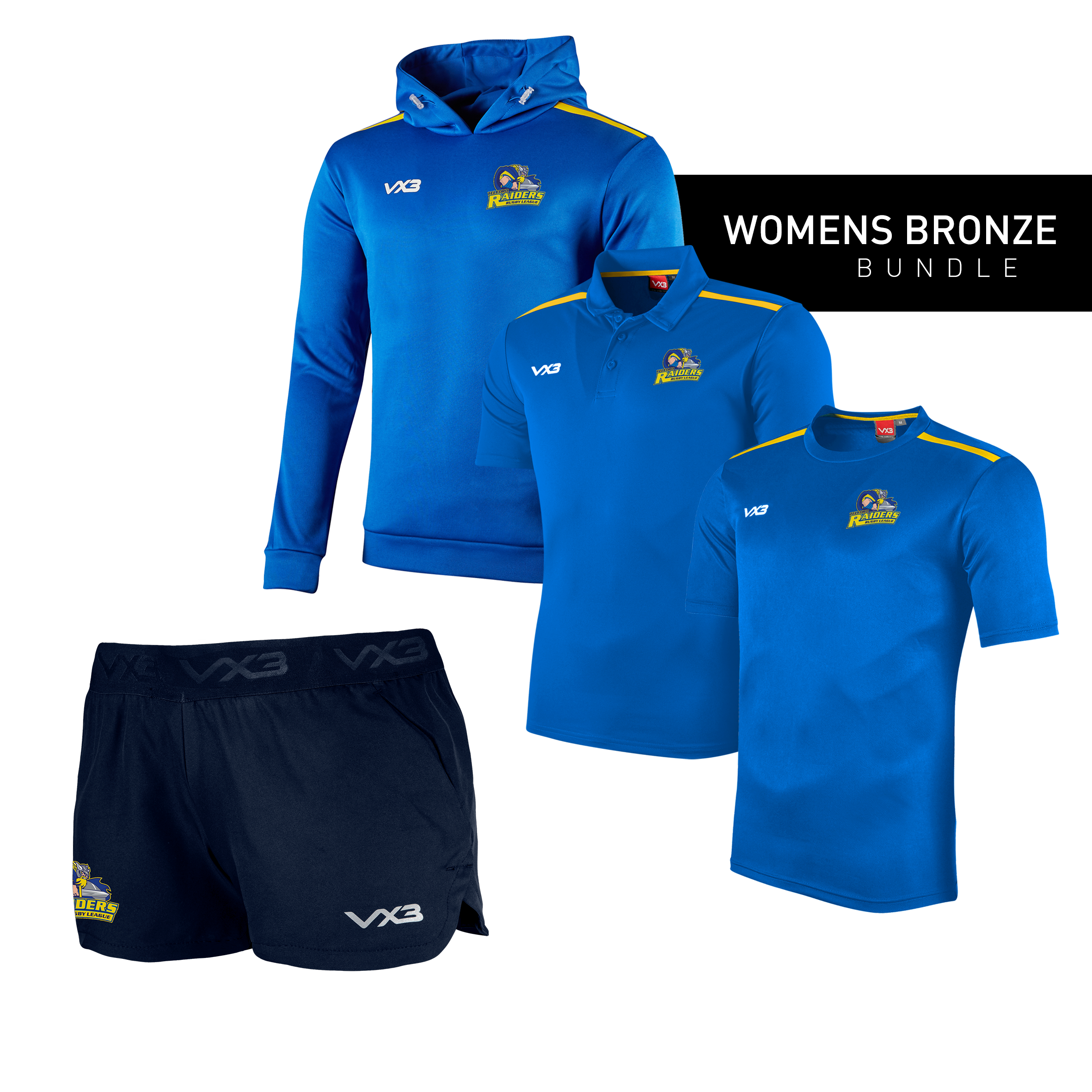 Telford Raiders Rugby League Women's Bronze Bundle