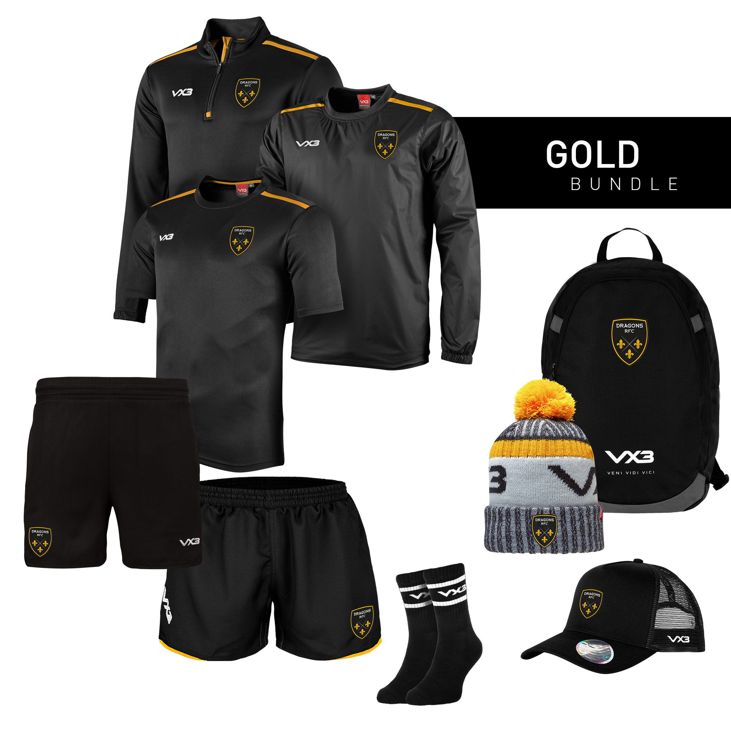 Dragons RFC Age Grade Gold Bundle