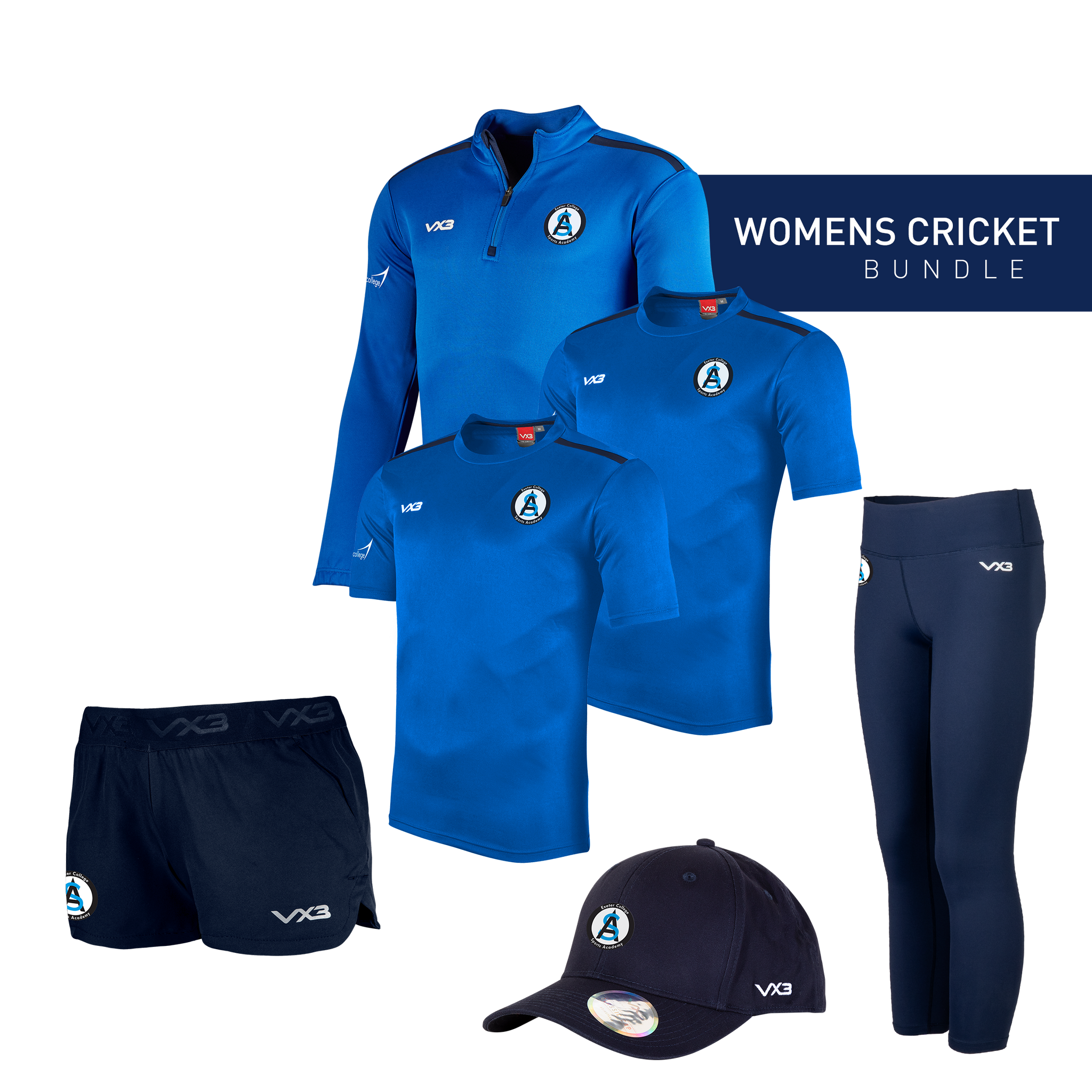 Exeter College Academy Women's Cricket Bundle 2023