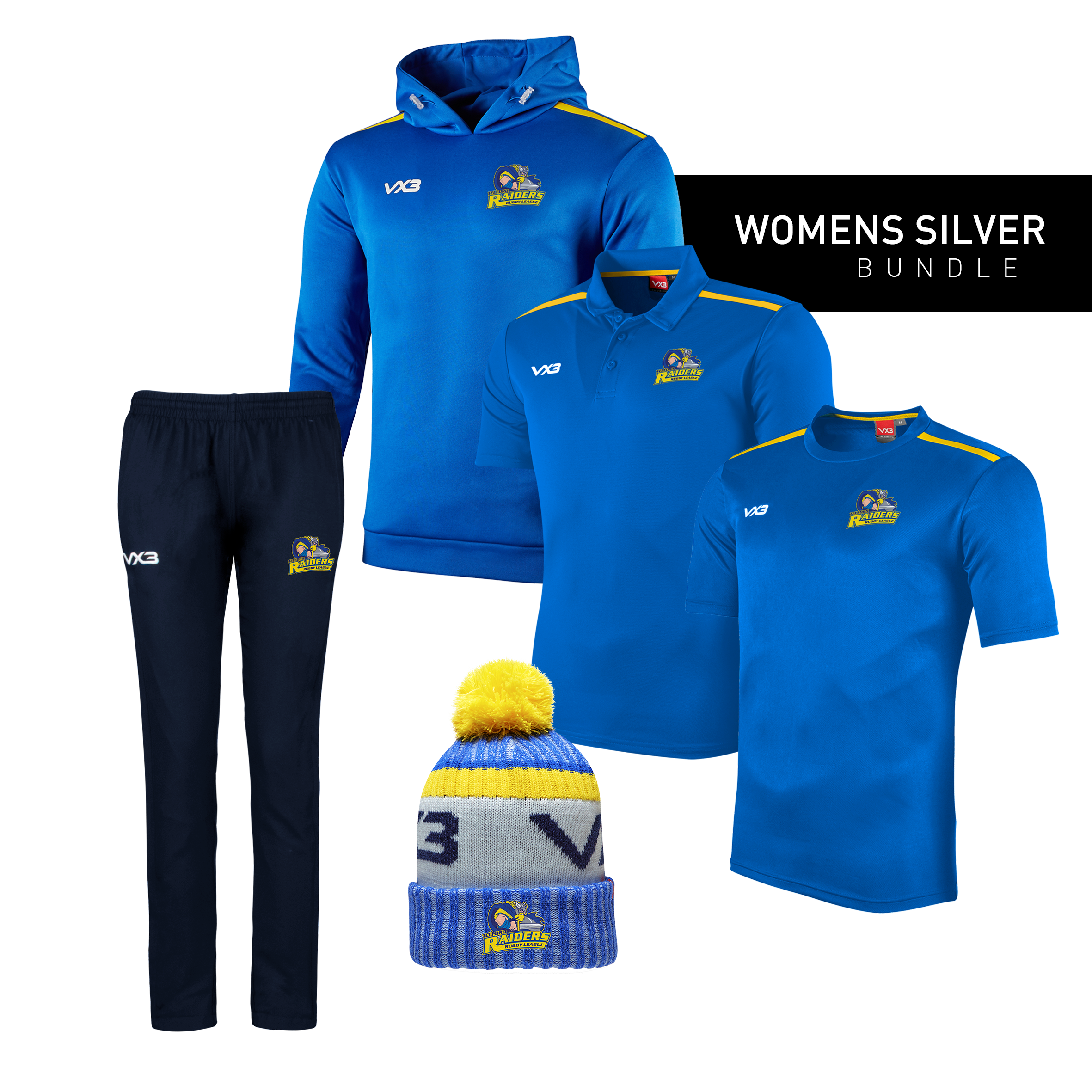 Telford Raiders Rugby League Women's Silver Bundle
