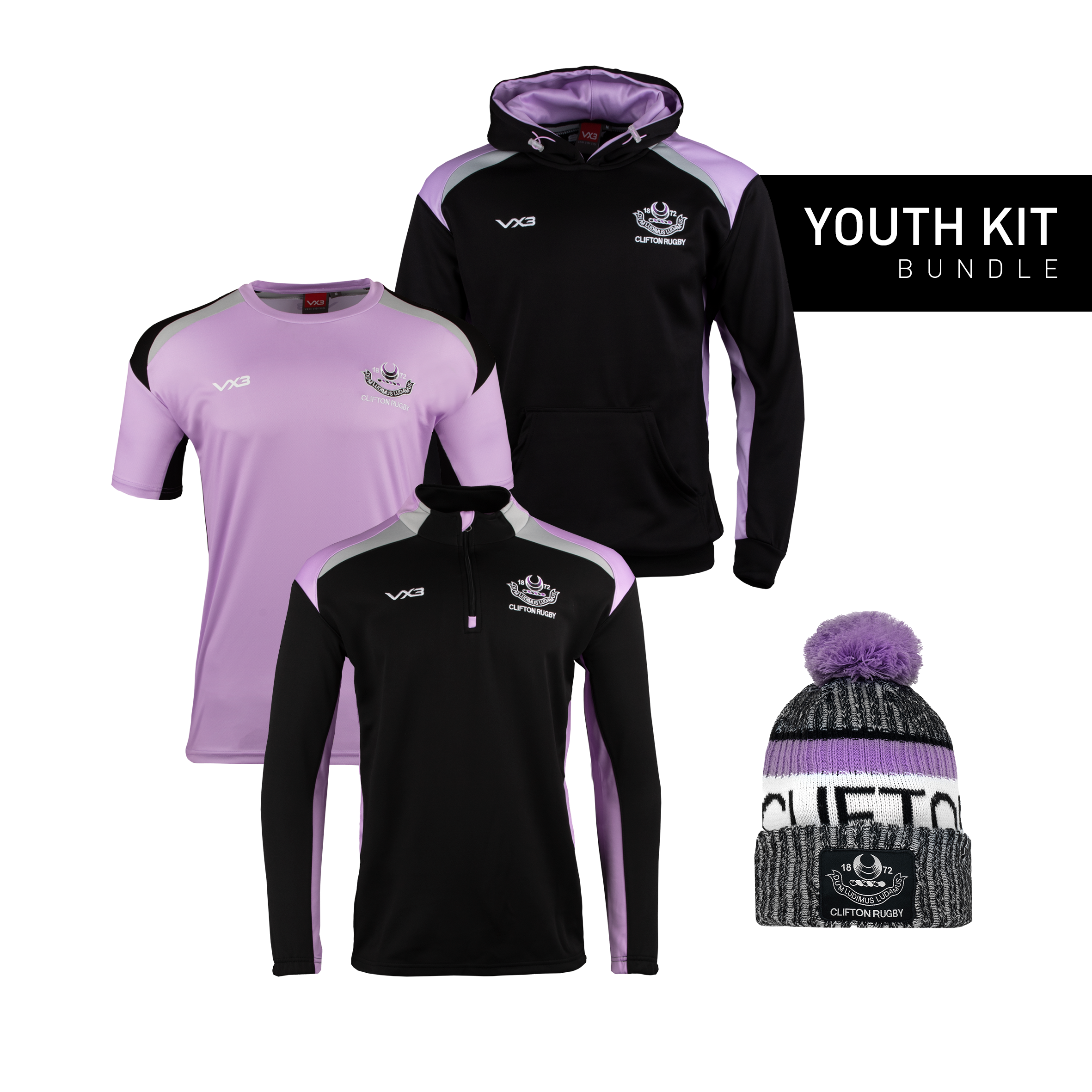 Clifton RFC Youth Kit Bundle – VX3