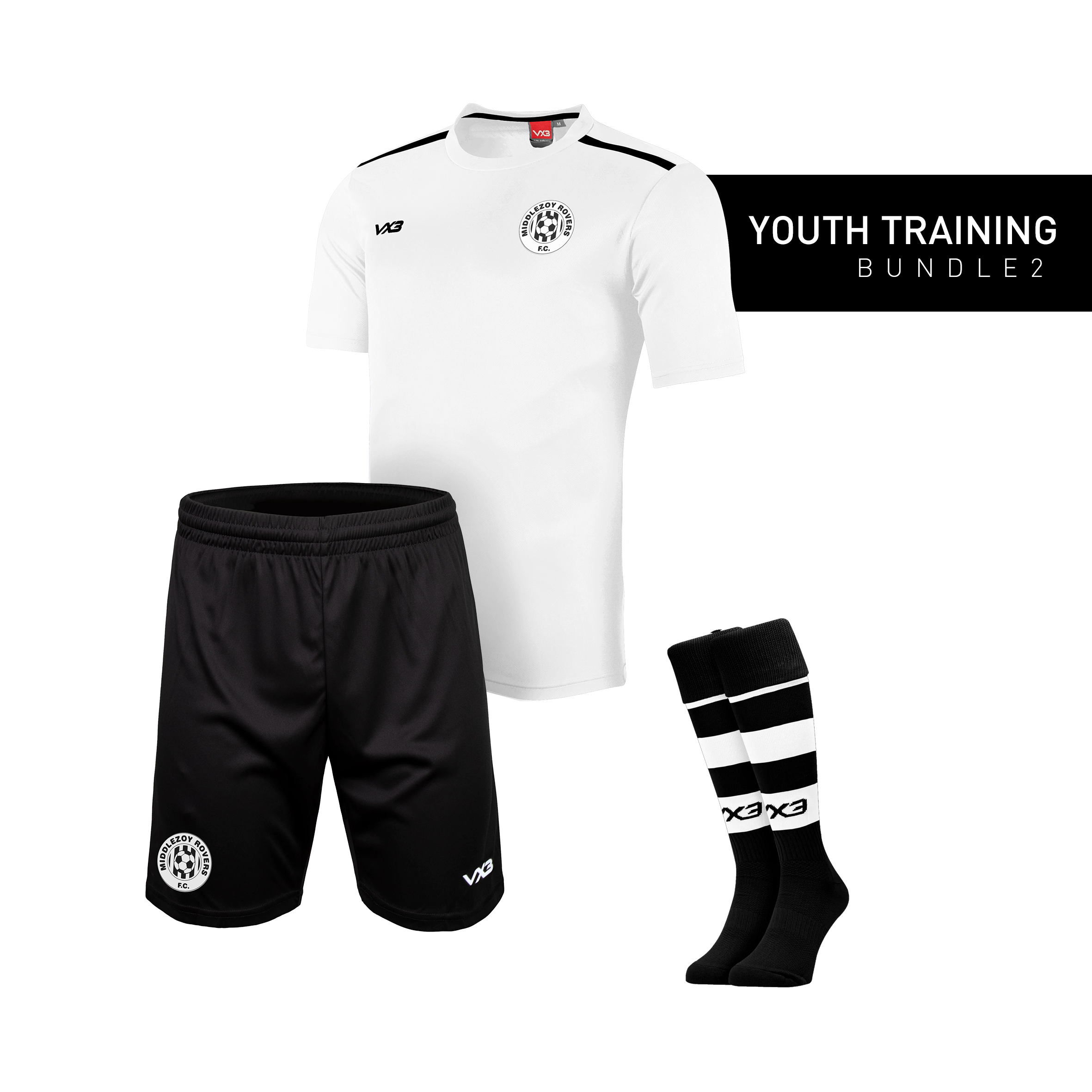 Middlezoy Rovers FC Youth Training Bundle 2