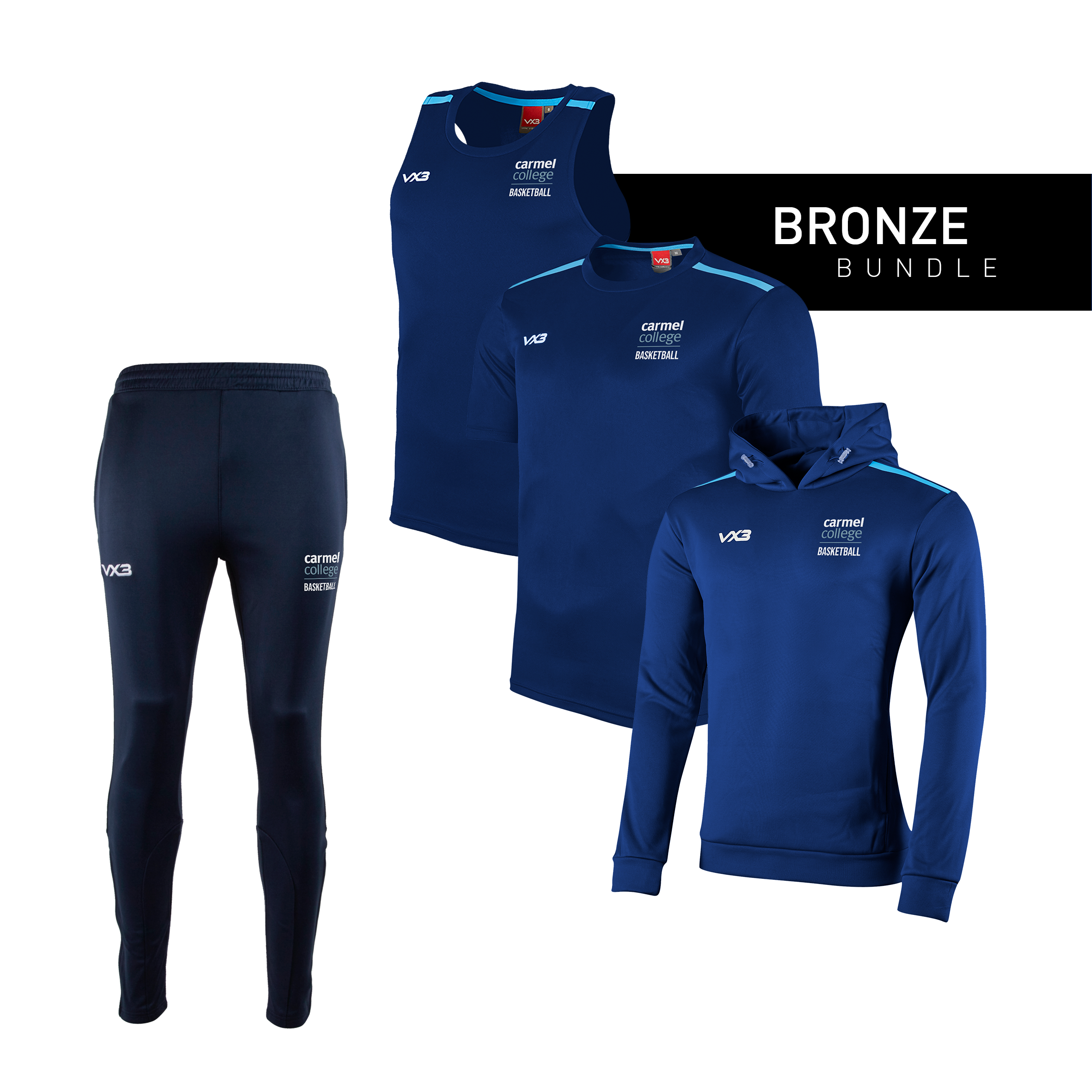 Carmel College Basketball - Bronze Bundle