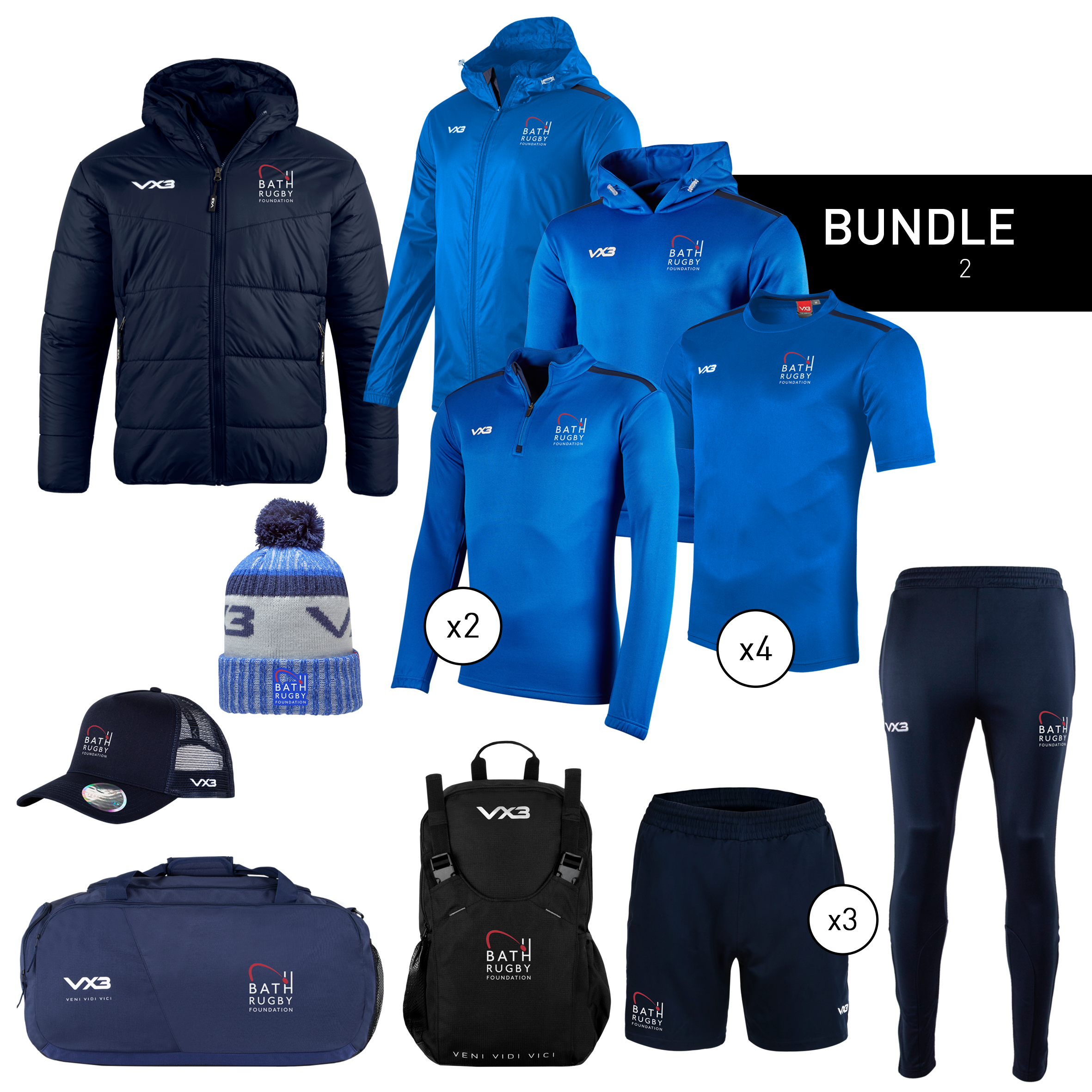 Bath Rugby Foundation - Bundle 2 – VX3