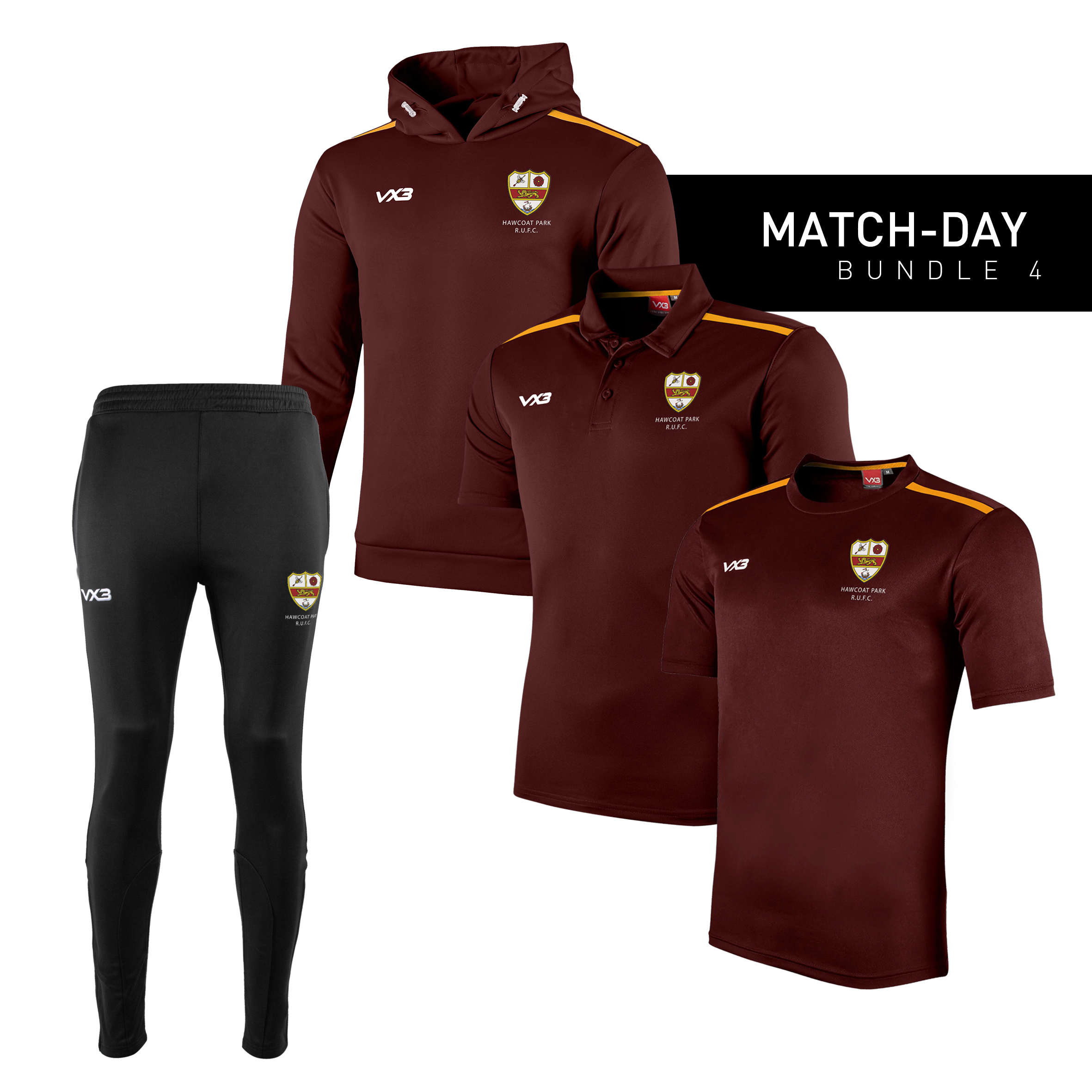 Hawcoat Park RUFC Match-Day Bundle 4