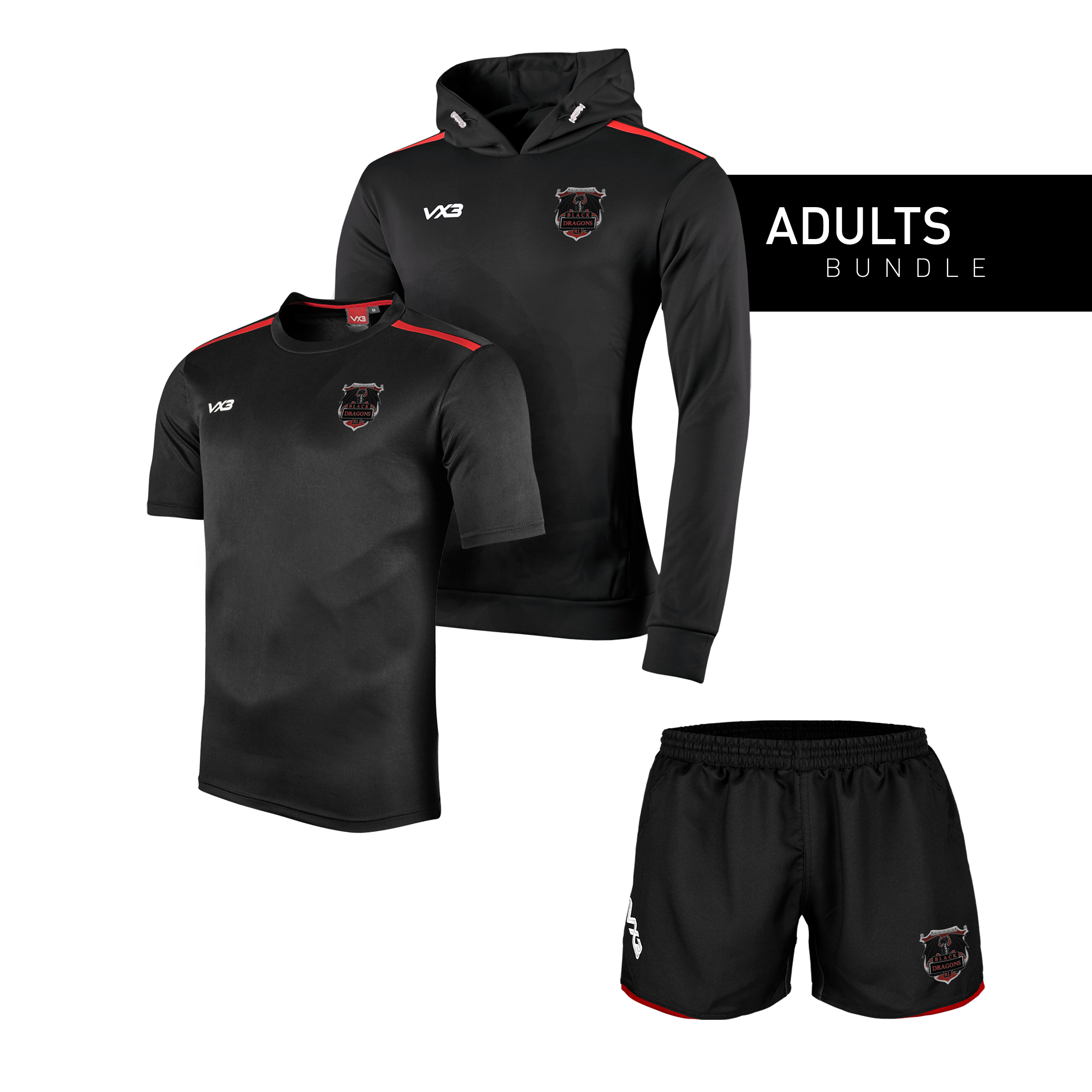 Black Dragons Rugby League Bundle 1