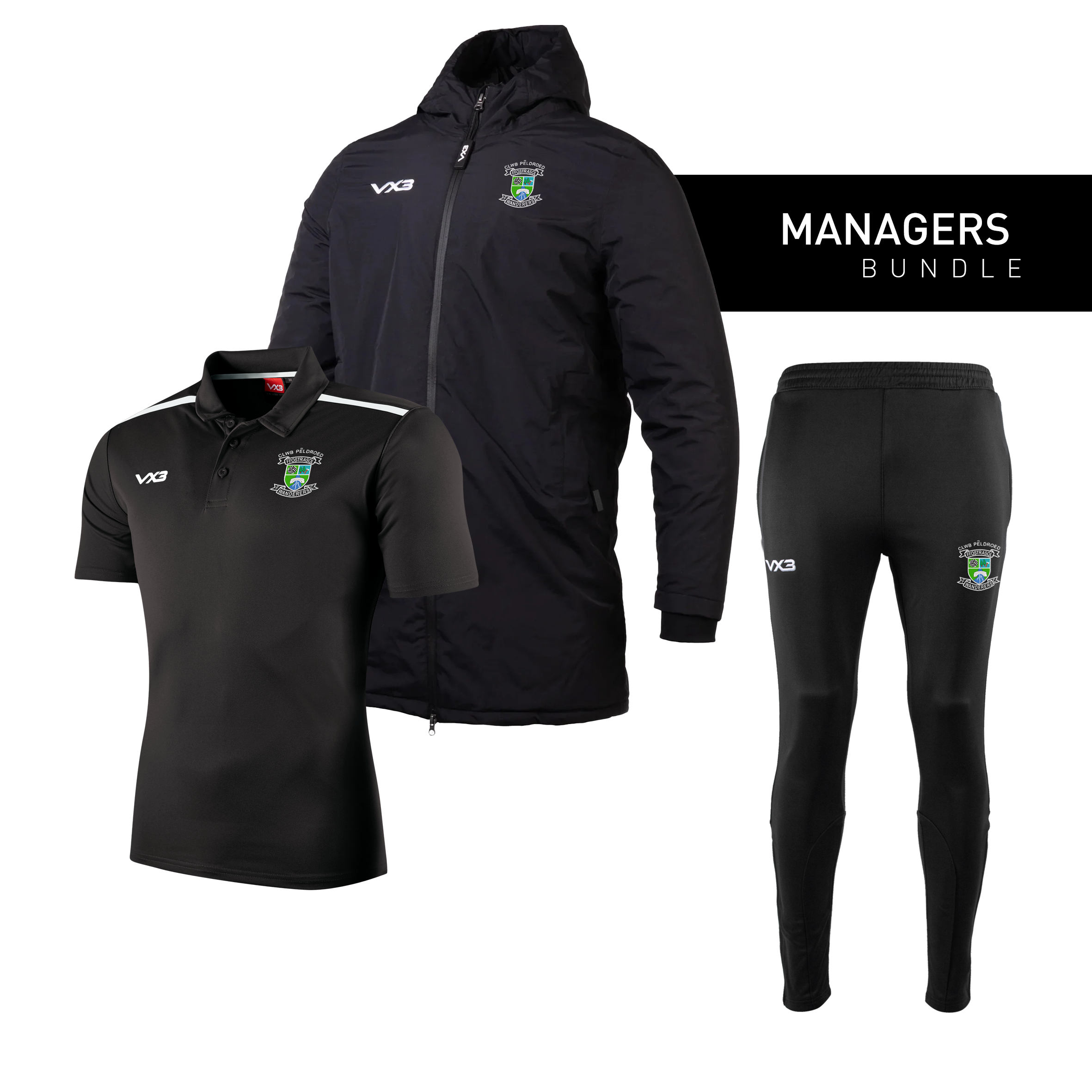 Clwb Pel Droed Ffostrasol Managers Bundle