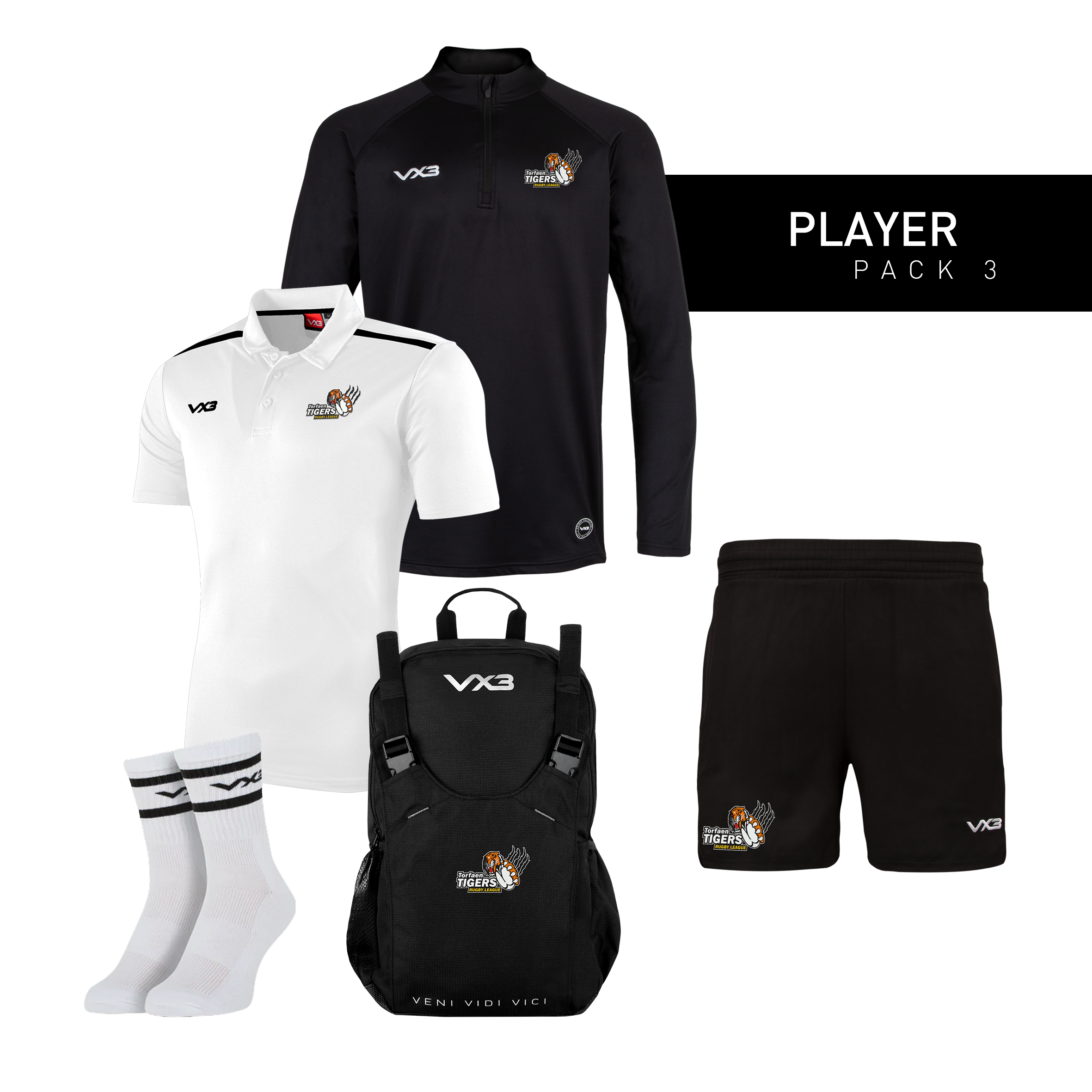 Torfaen Tigers RL Player Pack 3