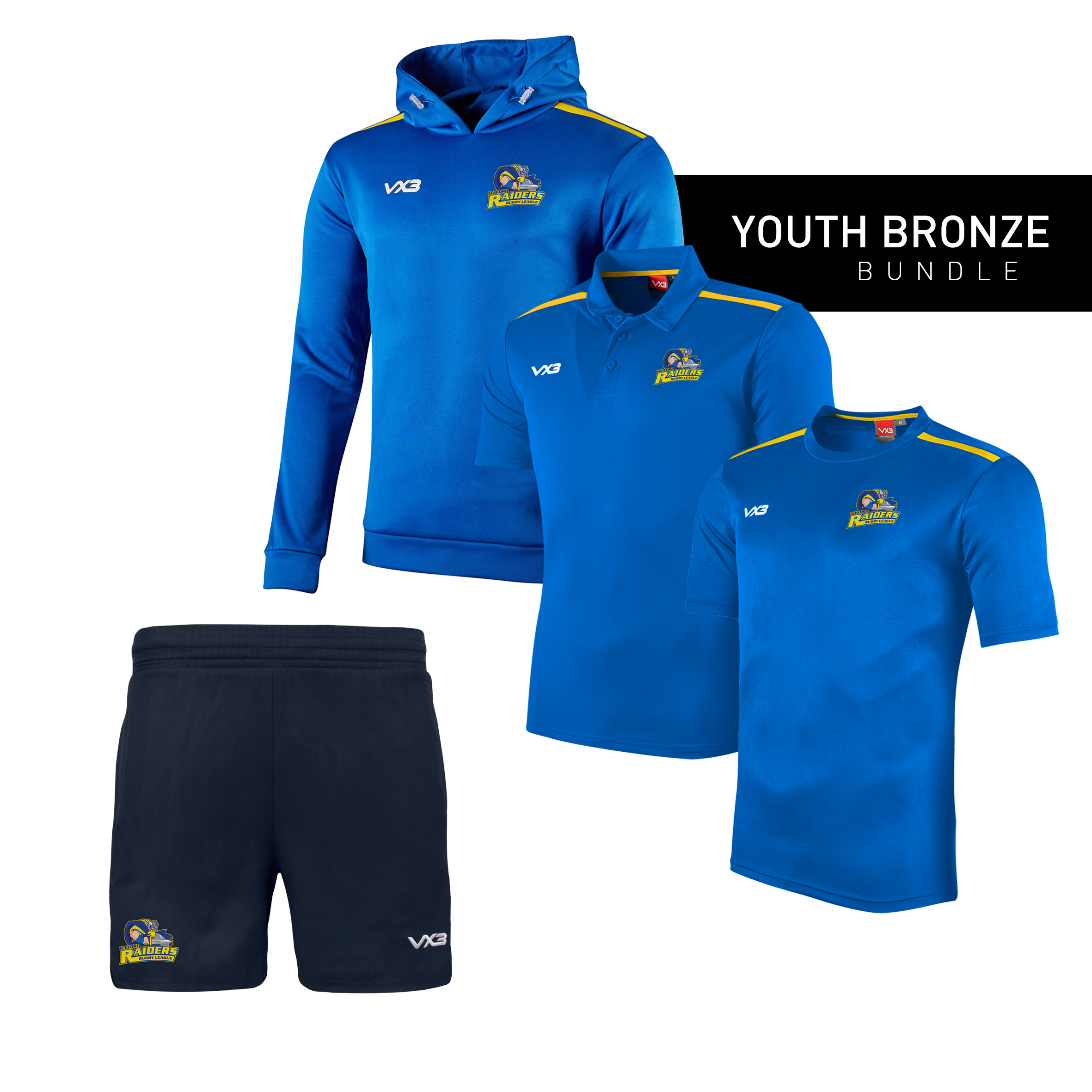 Telford Raiders Rugby League Youth Bronze Bundle