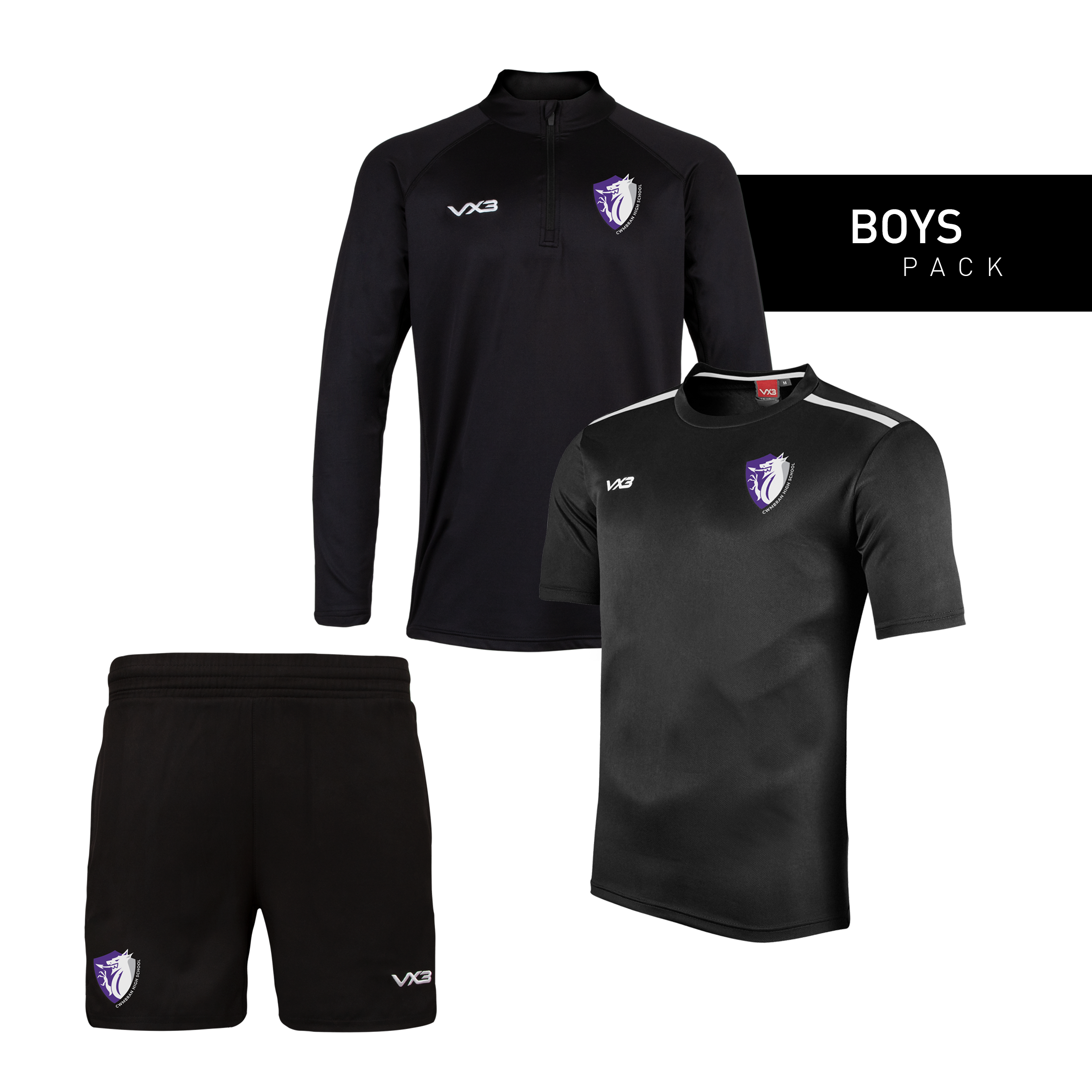 Cwmbran High School Boys Pack