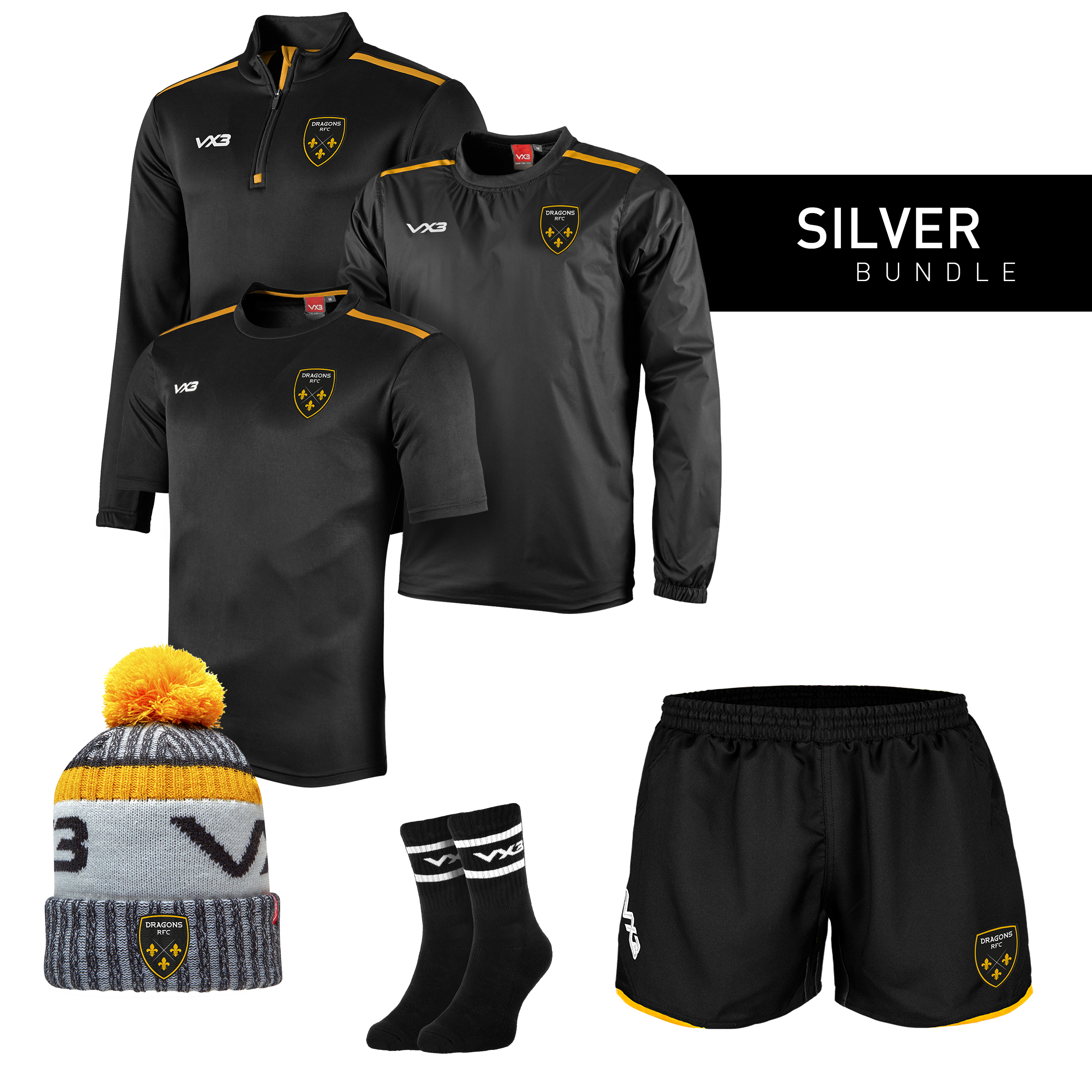 Dragons RFC Age Grade Silver Bundle