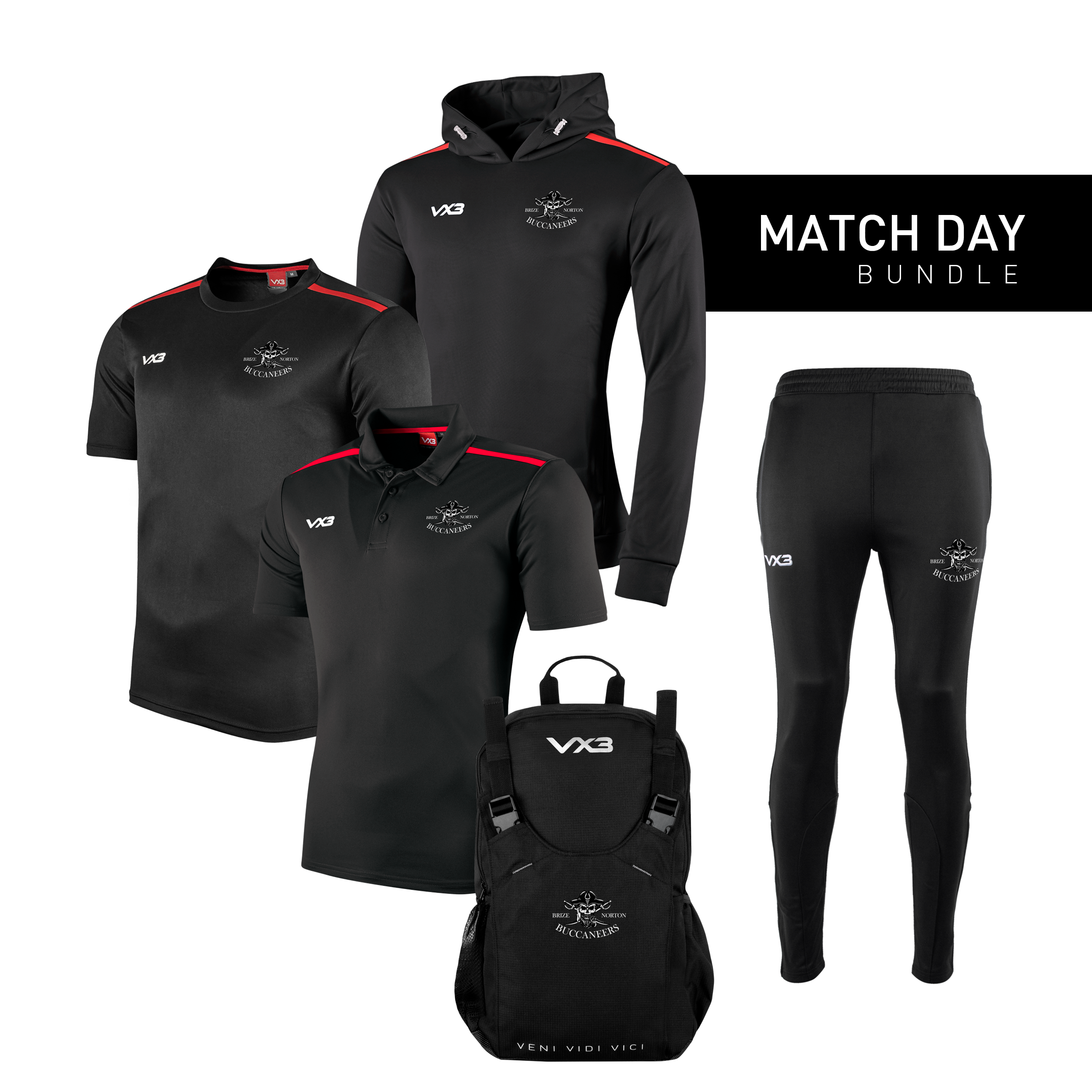 Brize Norton Buccaneers Rugby Match Day Bundle