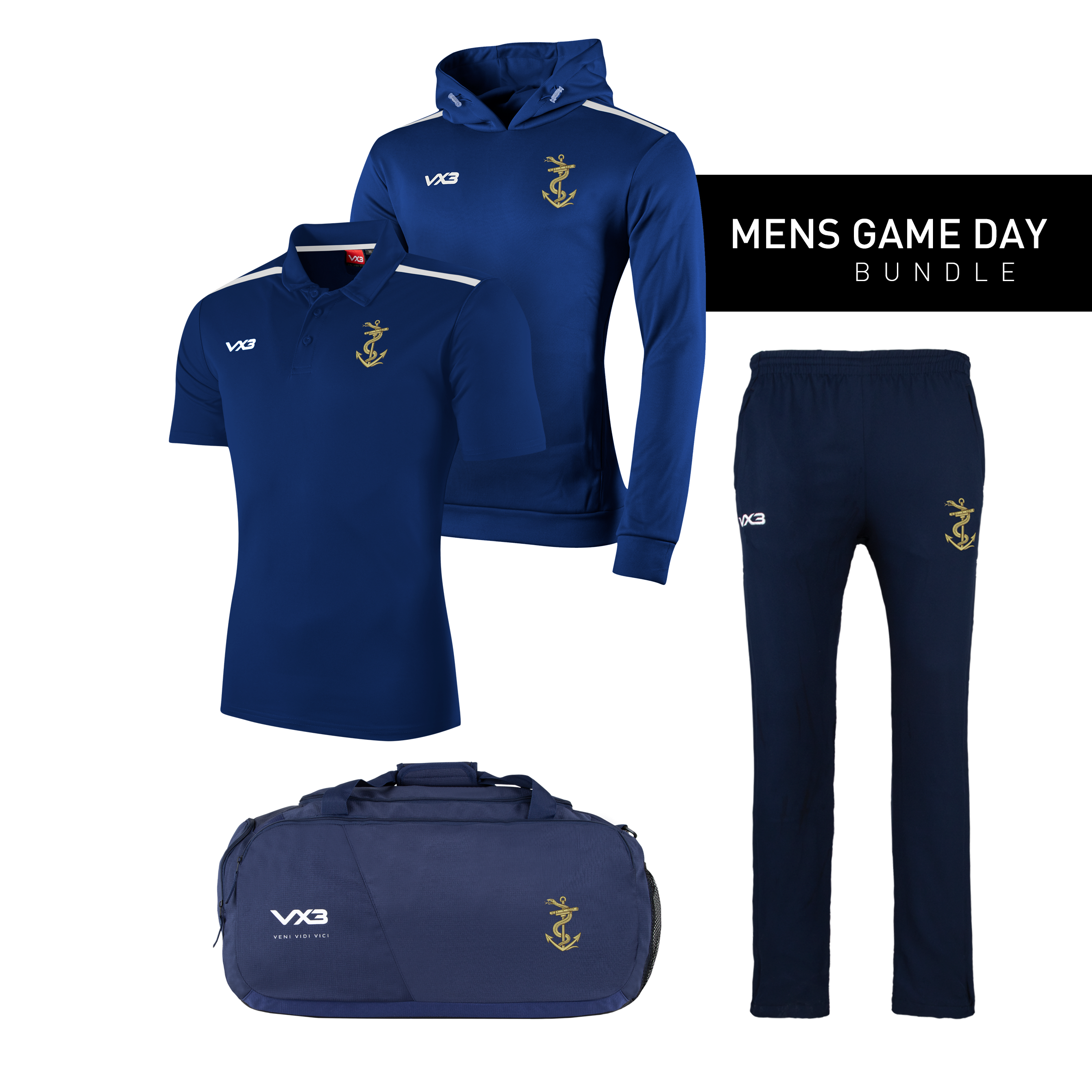 Royal Navy Medics Mens Game Day Bundle
