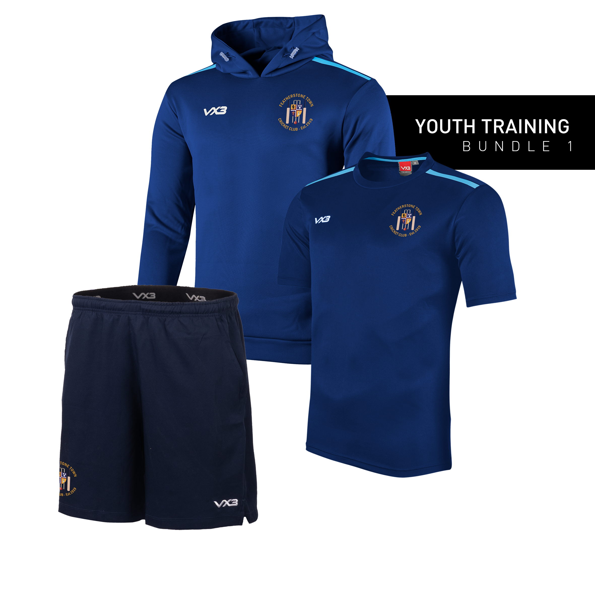 Featherstone Town Cricket Club Youth Training Bundle 1