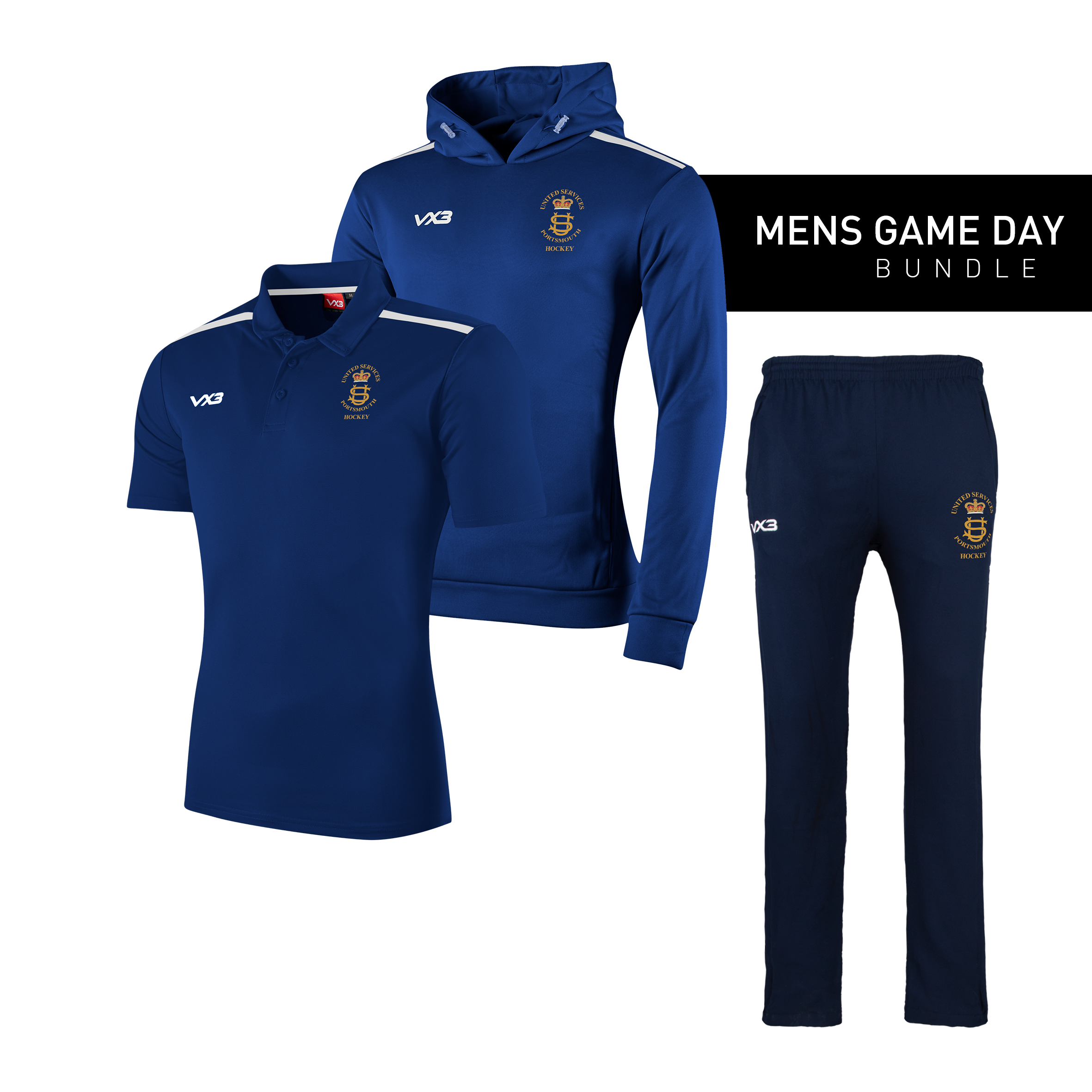 United Services Portsmouth Hockey Mens Game Day Bundle