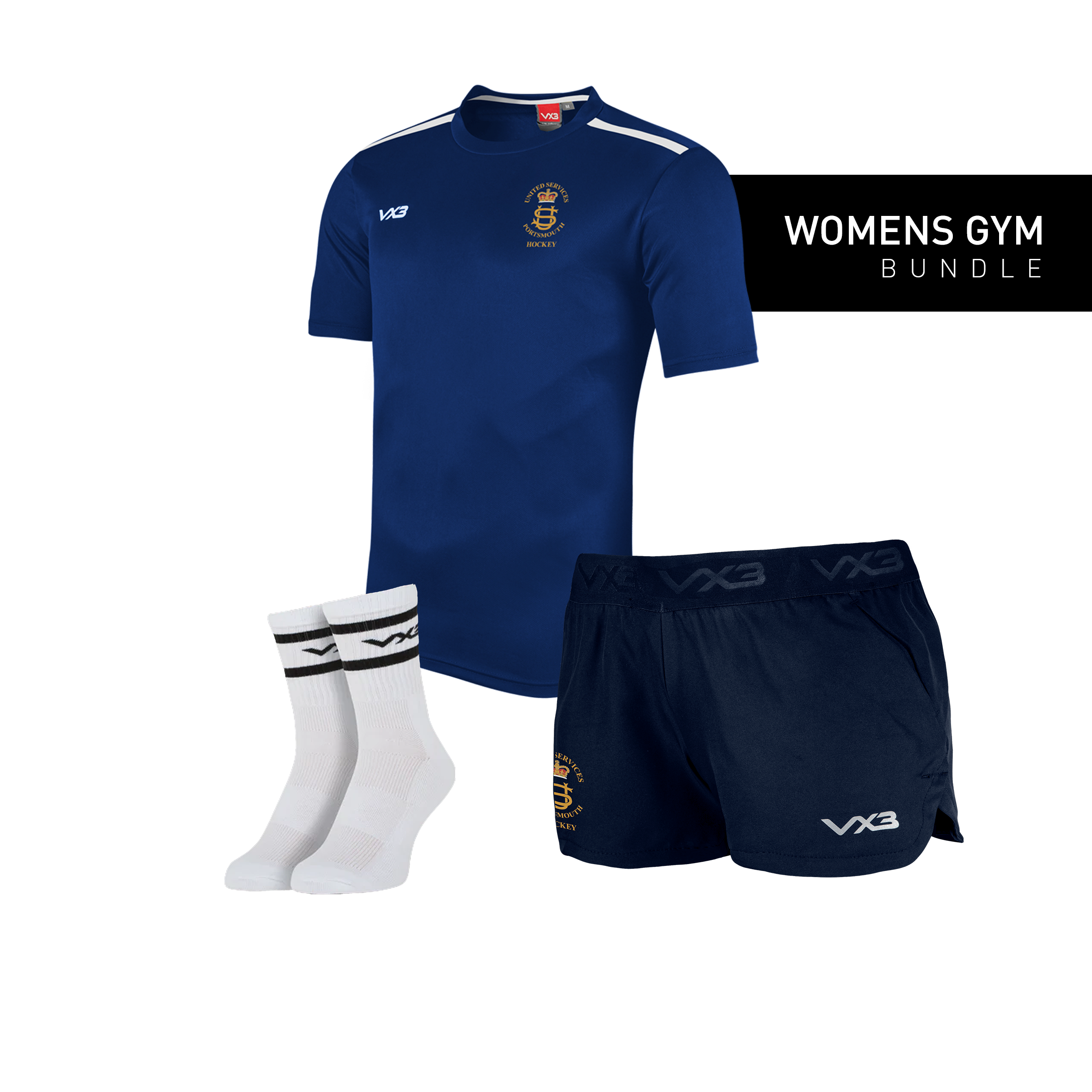 United Services Portsmouth Hockey Womens Gym Bundle