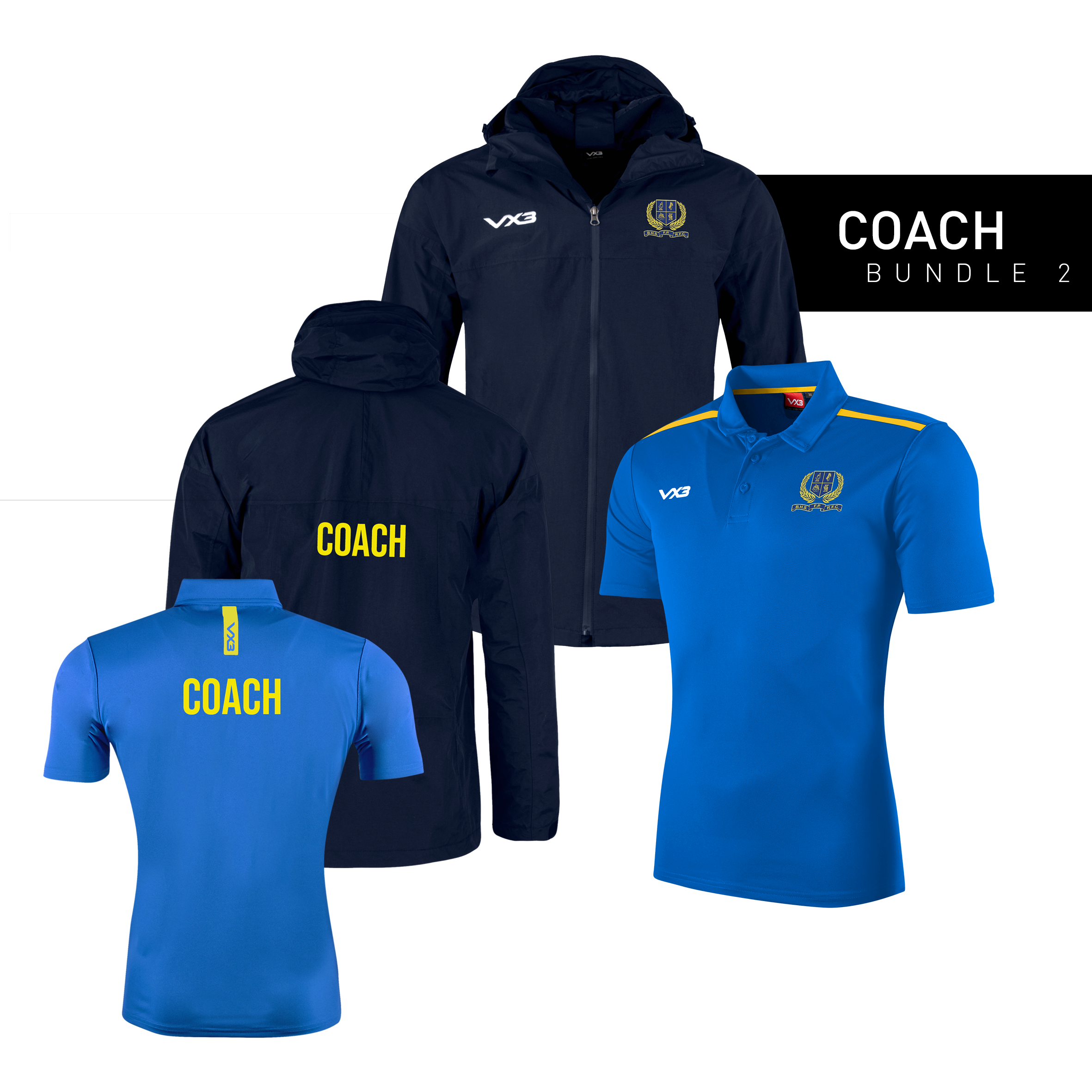Belfast High School Former Pupils RFC Coach Bundle 2