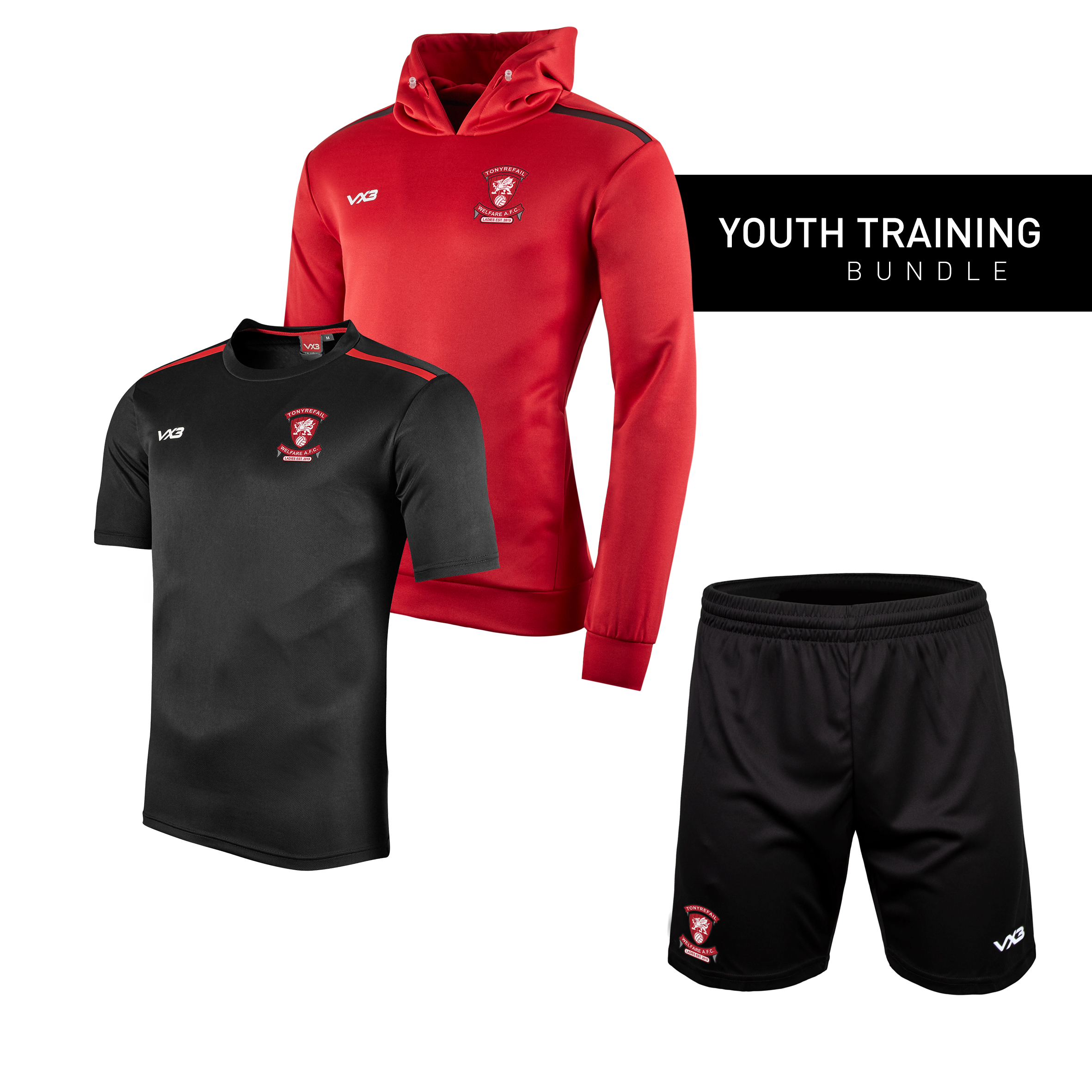 Tonyrefail Welfare Ladies Youth Training Bundle