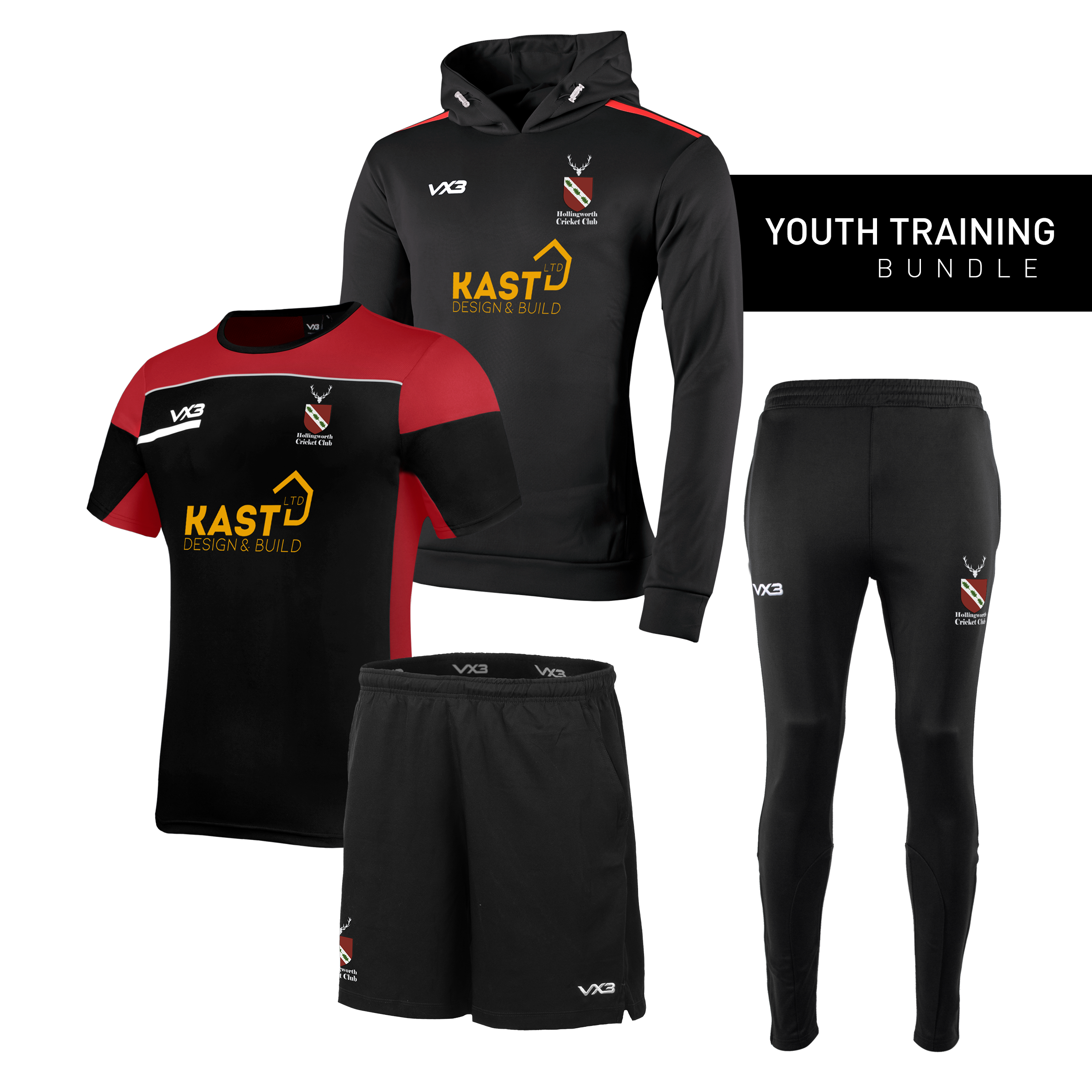 Hollingworth Cricket Club Youth Training Bundle