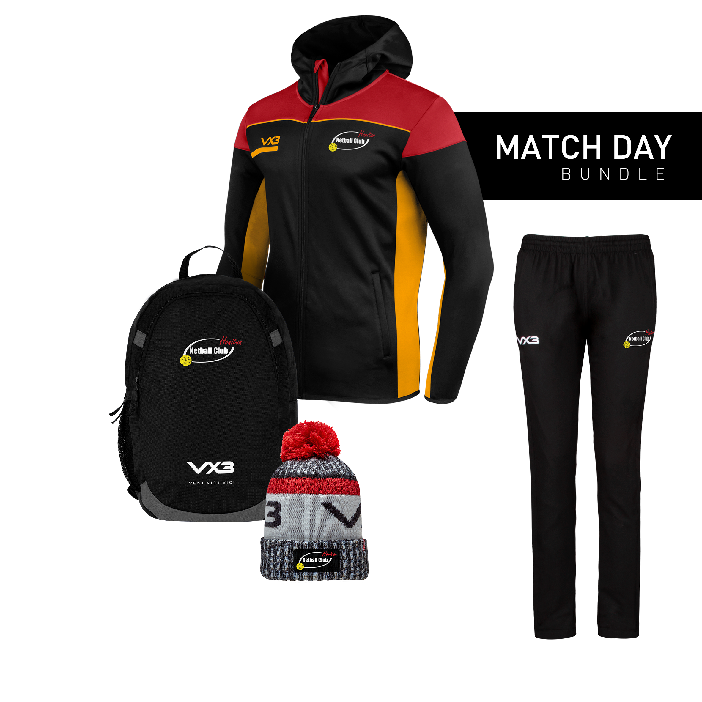 Honiton Netball Club Match Day Bundle